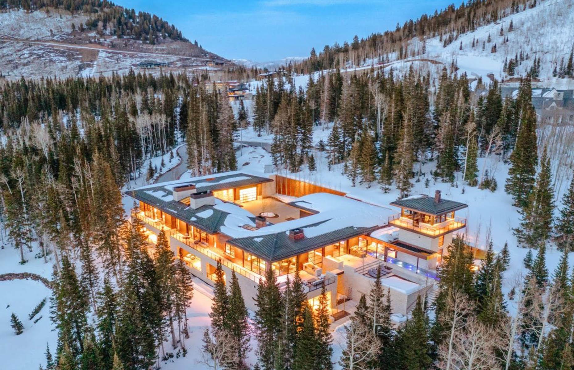 El monstruoso chalet de esquí de Russell Weiner, Utah, EE.UU.