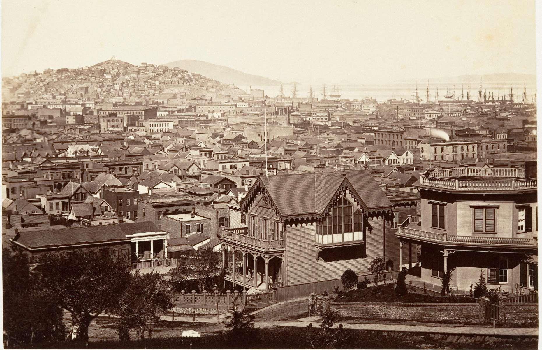 1864: San Francisco cityscape