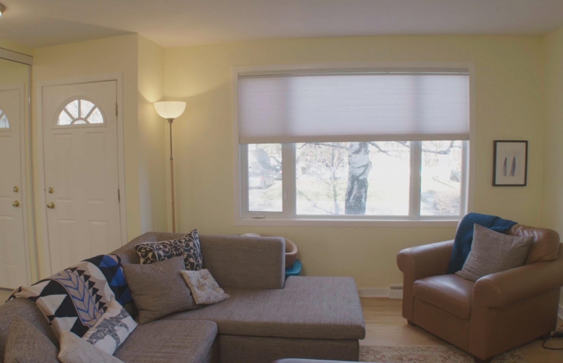Before: cramped single-story home