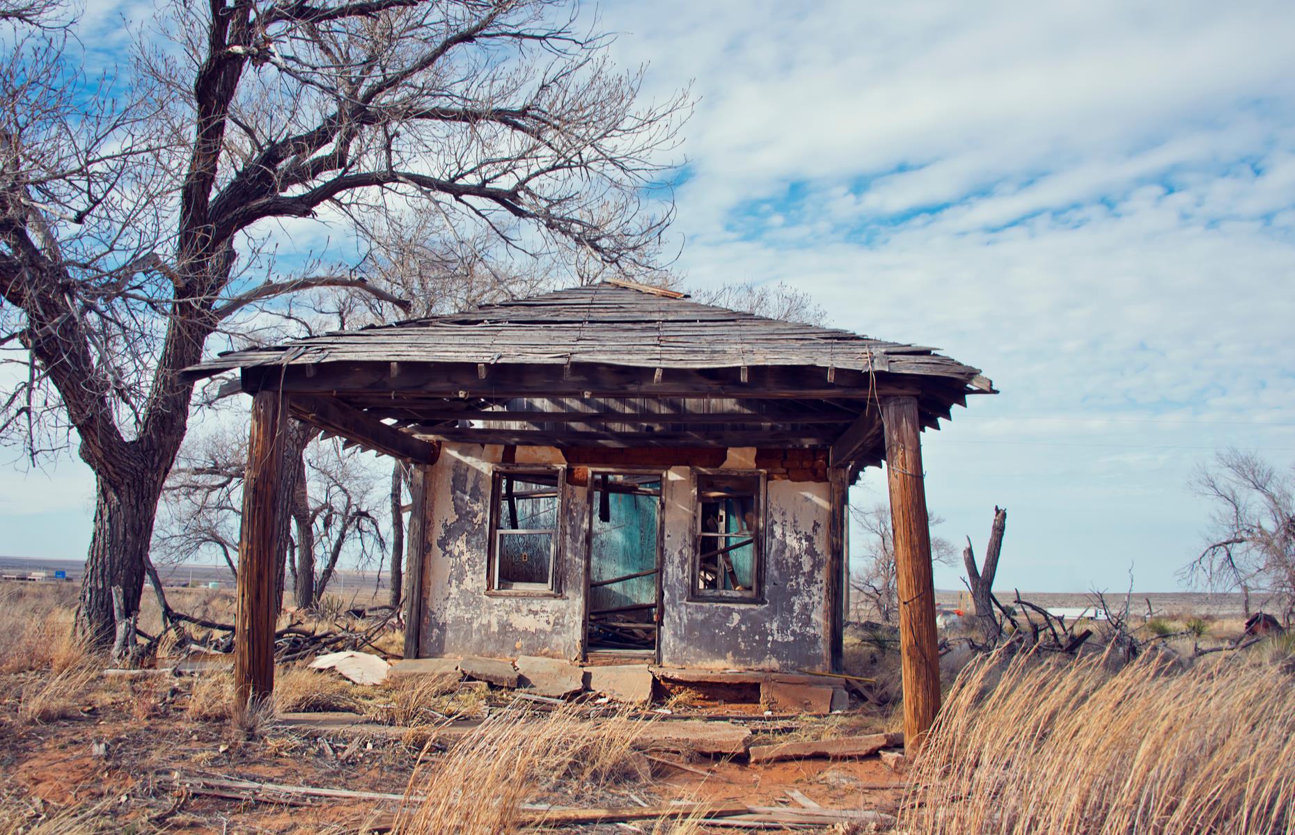 Glenrio, Texas/New Mexico, USA