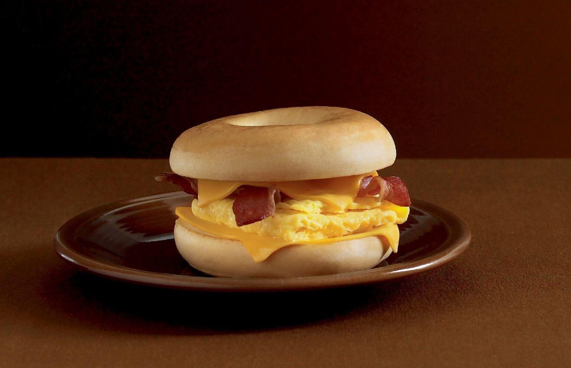 17. Bagel breakfast sandwiches, McDonald's, various locations