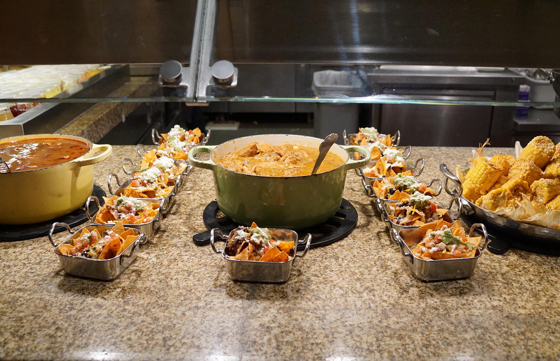 Nevada: try the Bacchanal Buffet at Caesars Palace