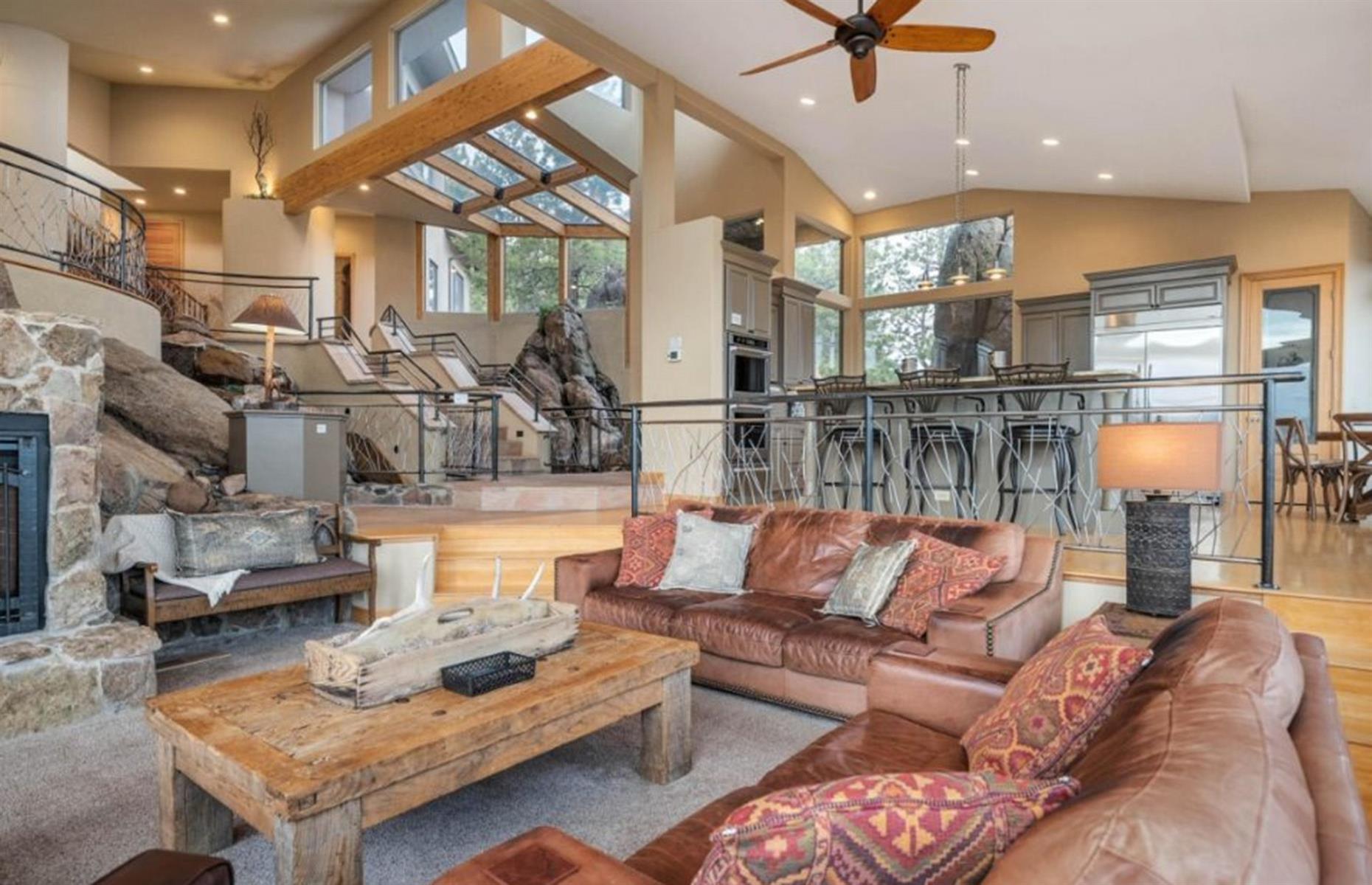 The floating house, Evergreen, Colorado