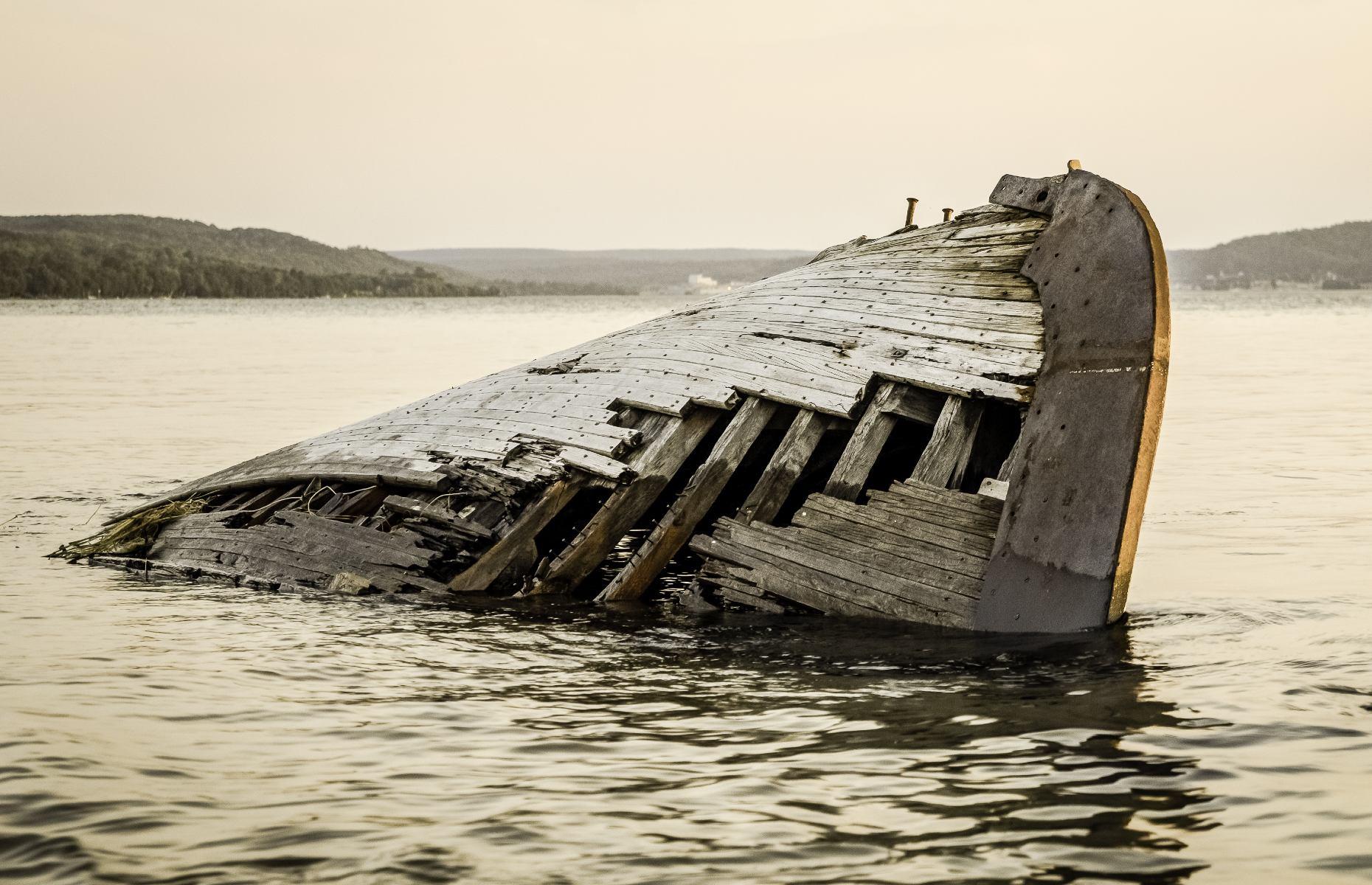Part of Lake Superior is known as ‘Shipwreck Coast’