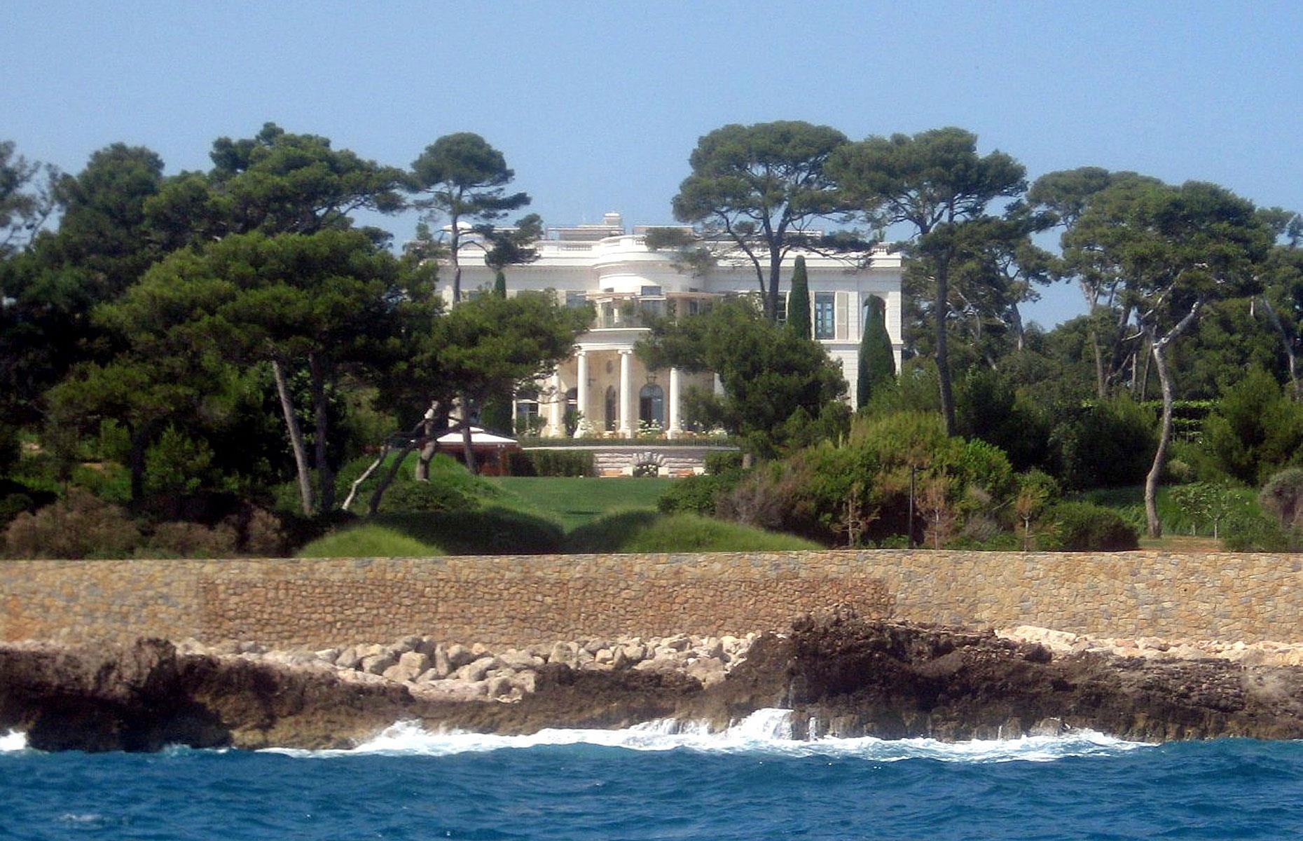 El castillo de Roman Abramovich en la Costa Azul