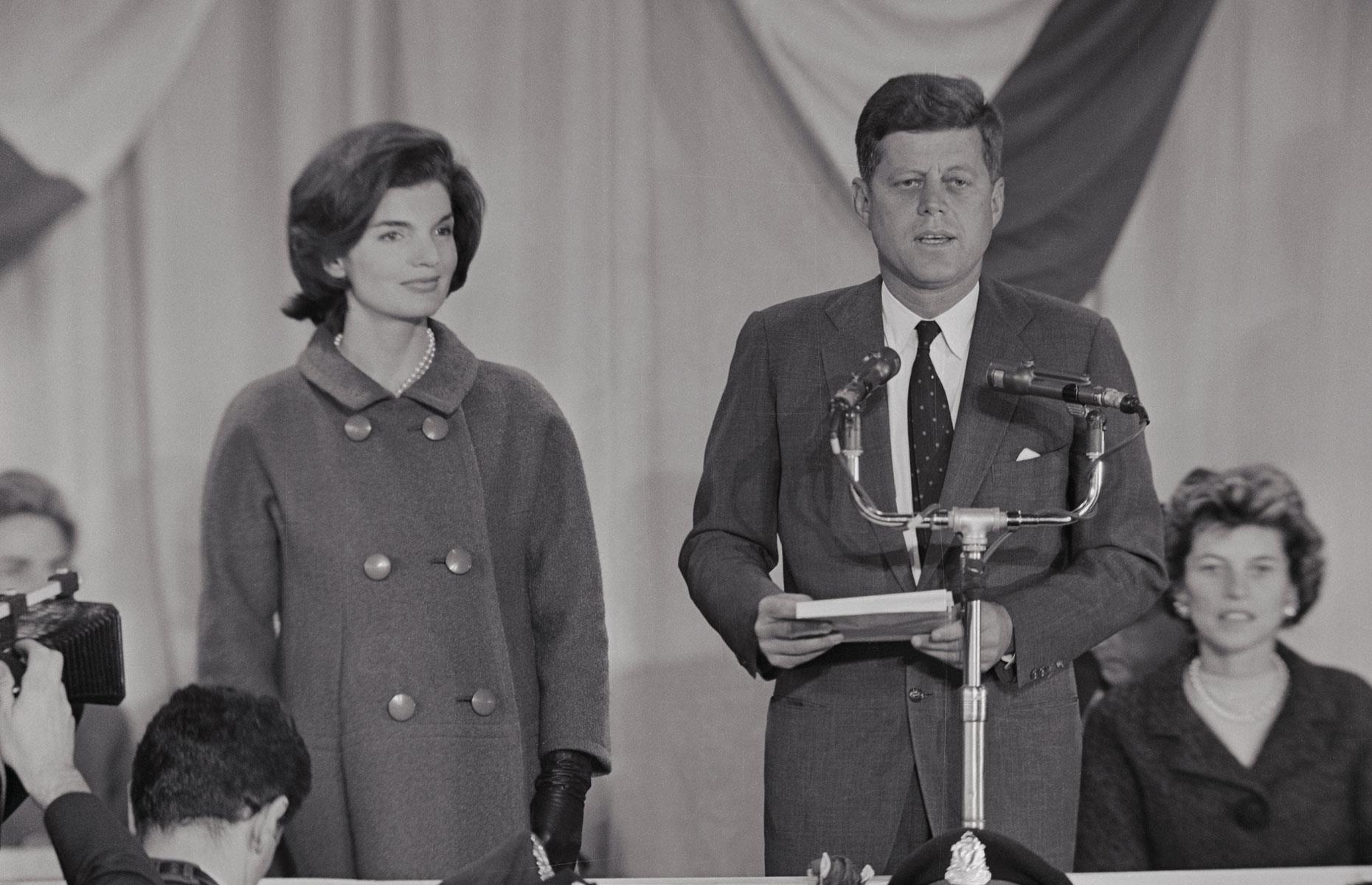 JFK elected US president