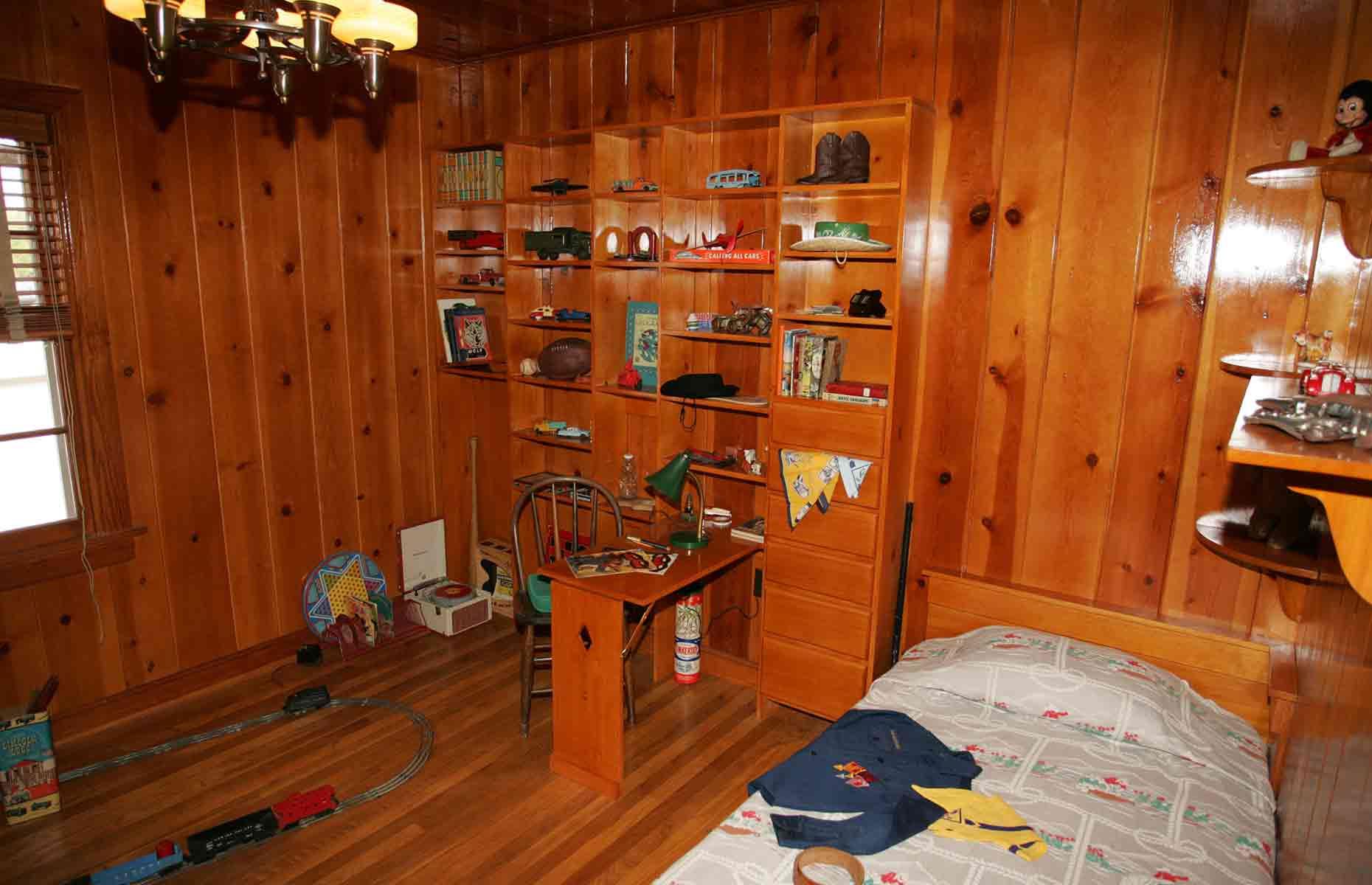 George W Bush's ranch-style home in Midland, Texas