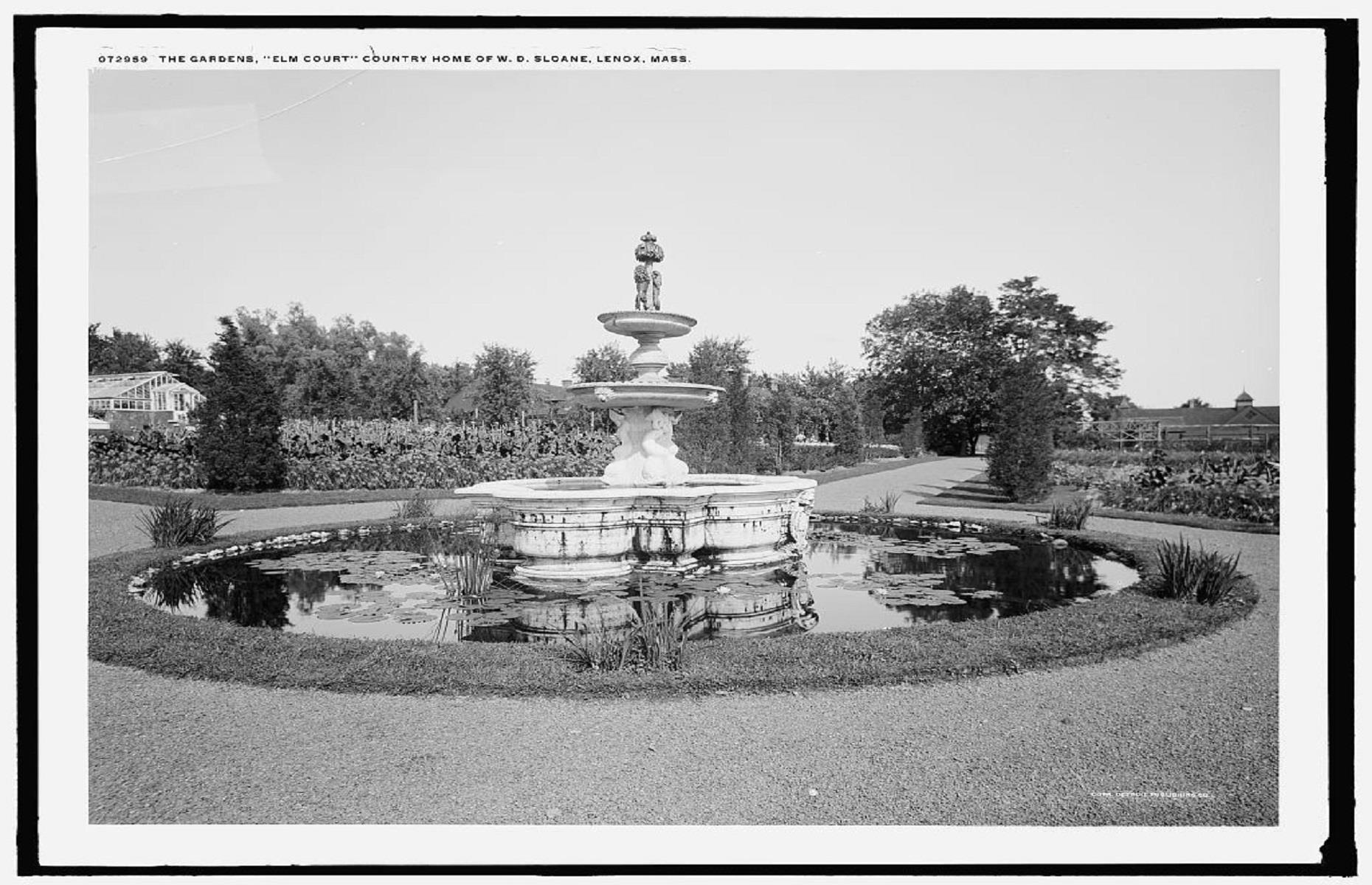 Manicured grounds