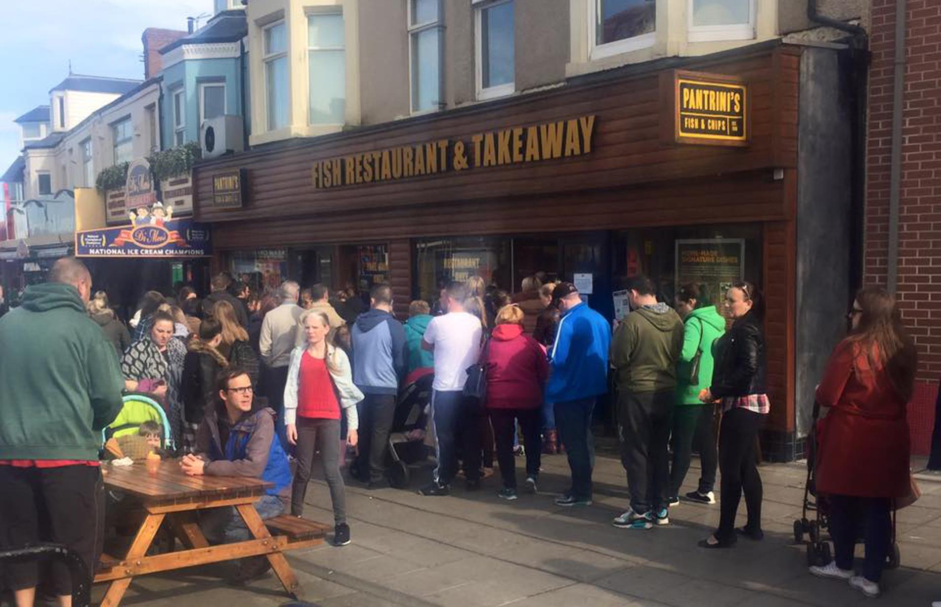 Pantrini's Fish and Chips, Whitley Bay 