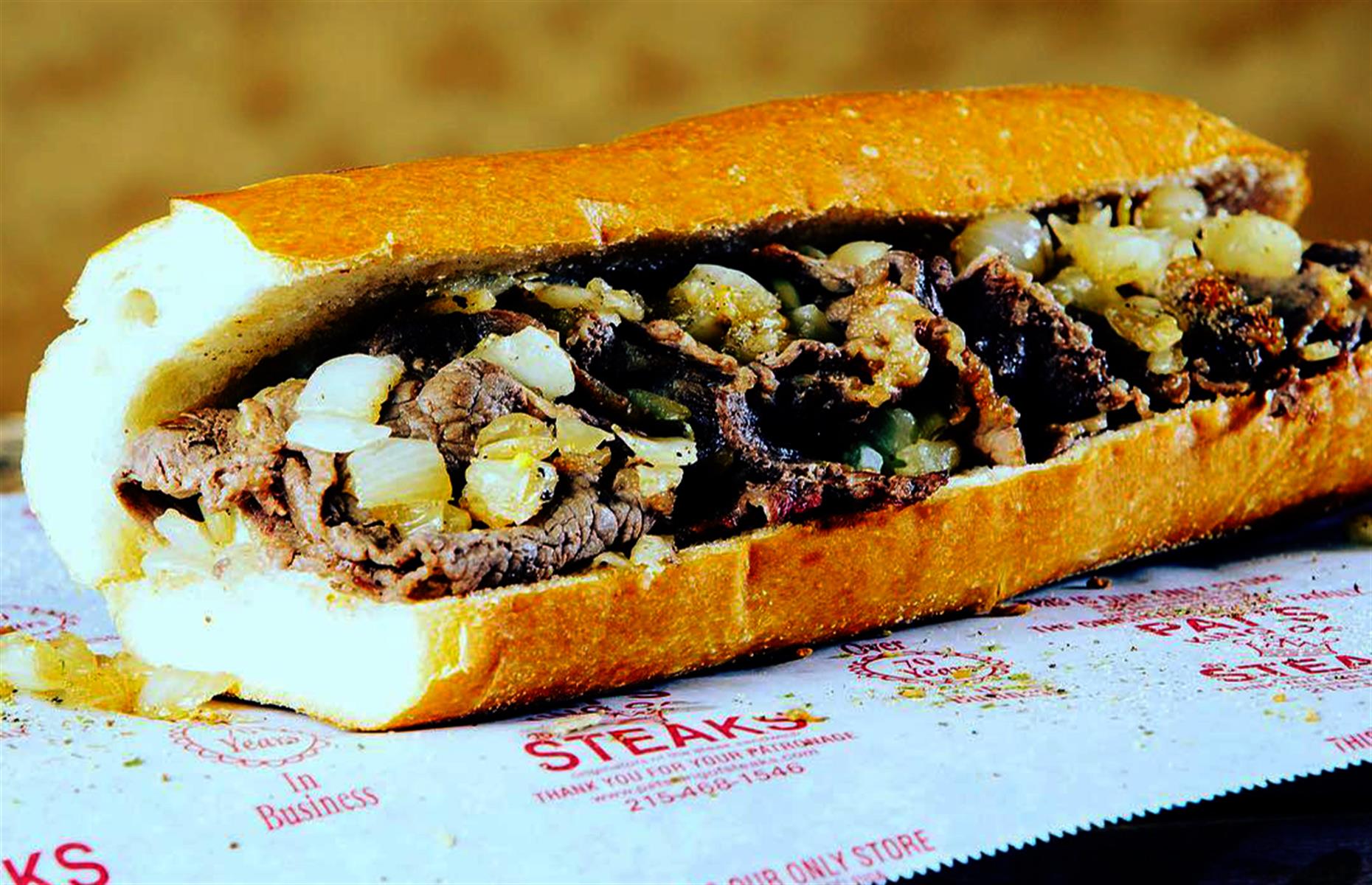 Pennsylvania: Pat's King of Steaks, Philadelphia