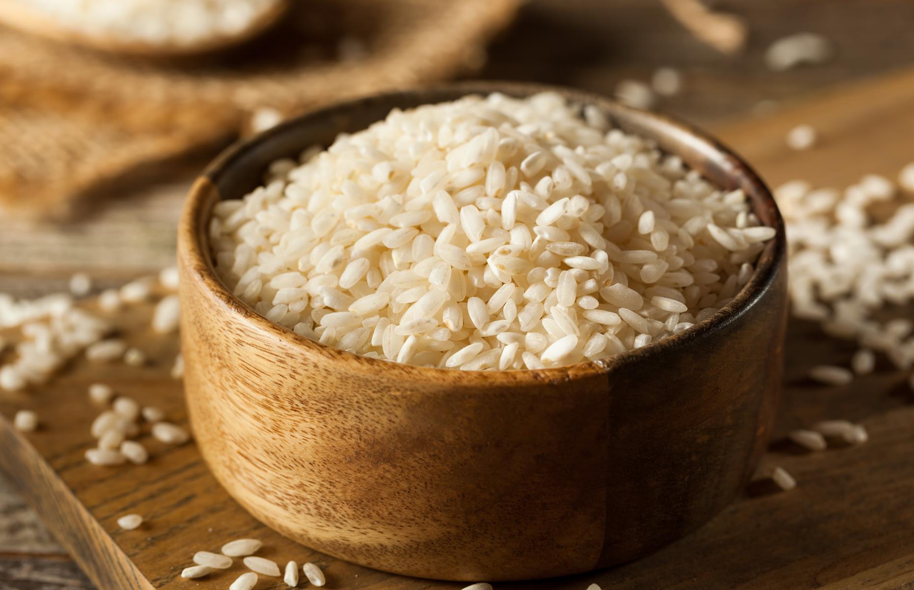 13. Cook risotto rice straight from the packet