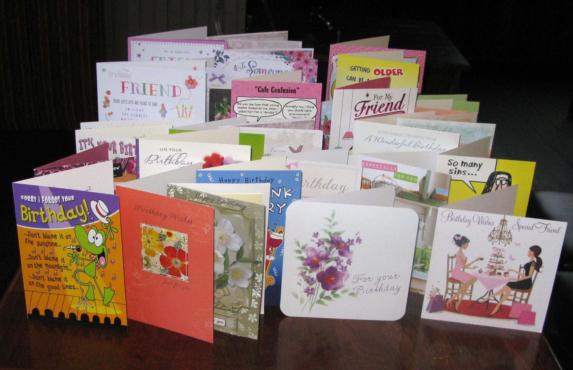 Greeting cards
