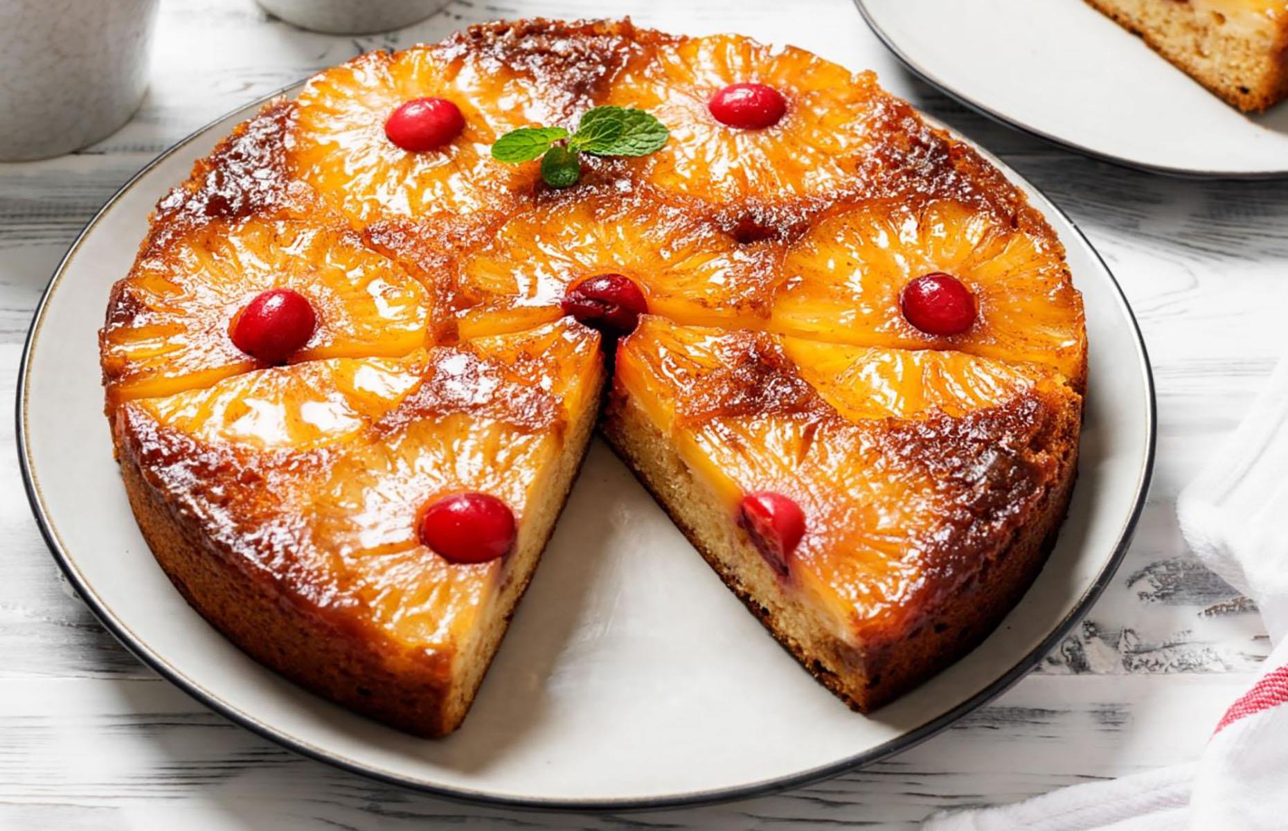 1. Pineapple upside-down cake