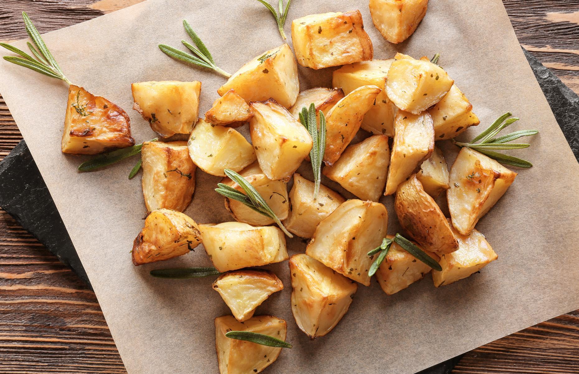 Always peel potatoes