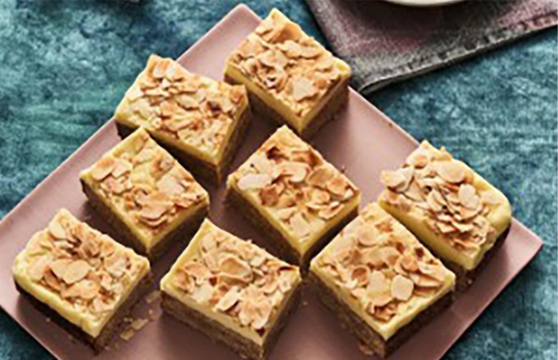10. Milk fudge flapjacks