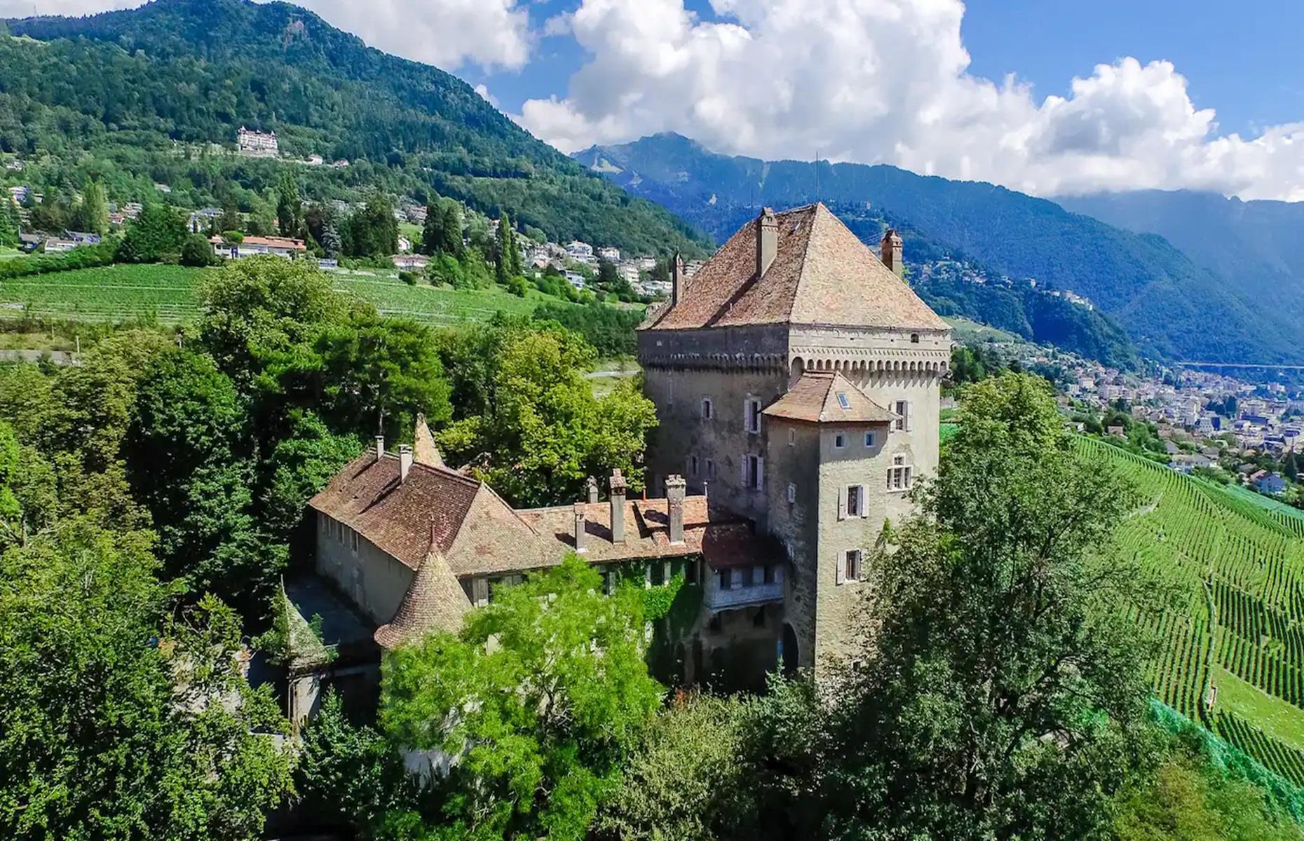 Château du Châtelard, Montreux, Switzerland