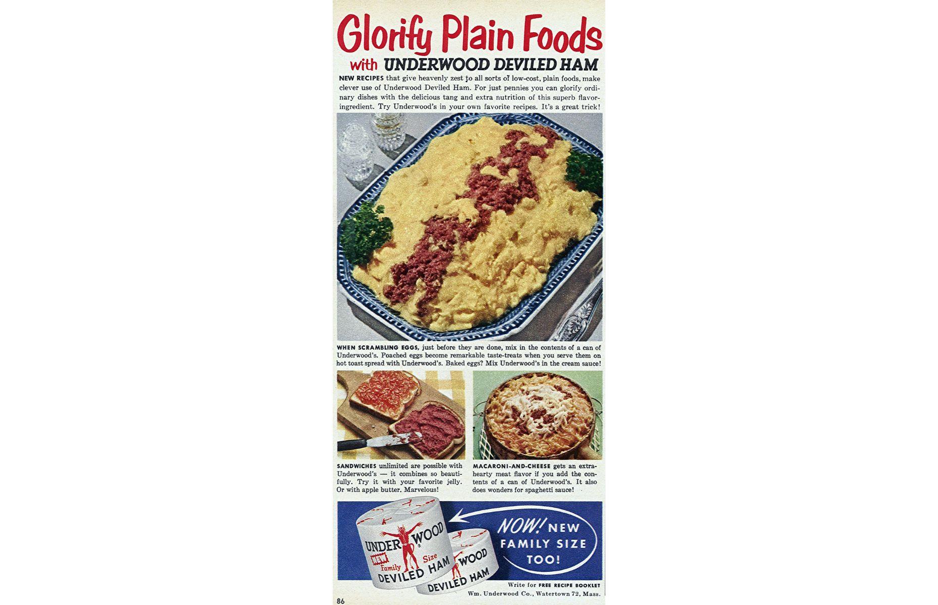 15. Devilled ham