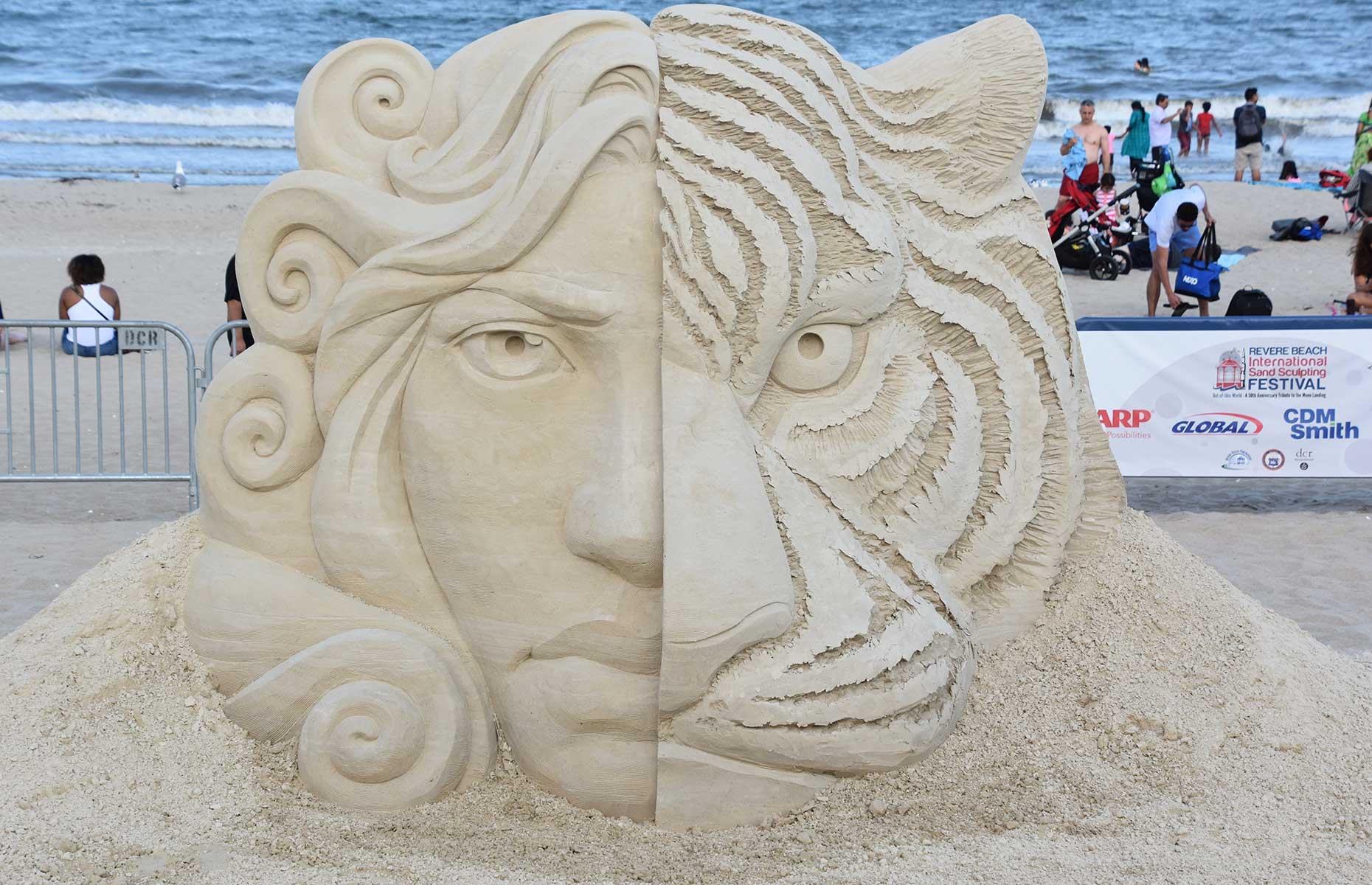 Revere Beach International Sand Sculpting Festival, Massachusetts