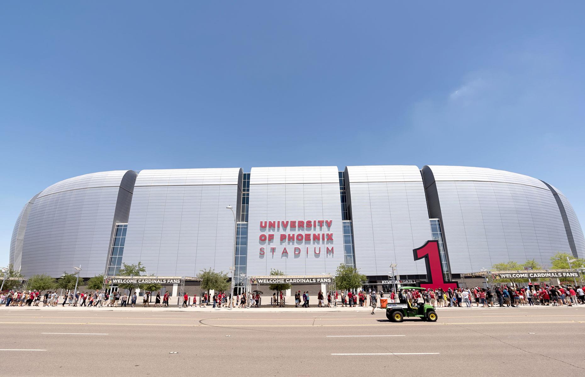 Phoenix, USA – University of Phoenix Stadium: $567 million (£430m)