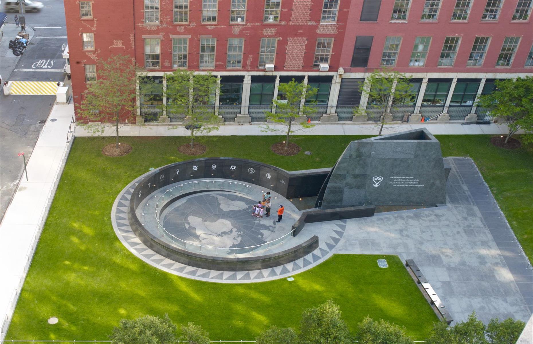 African burial ground, Manhattan, USA