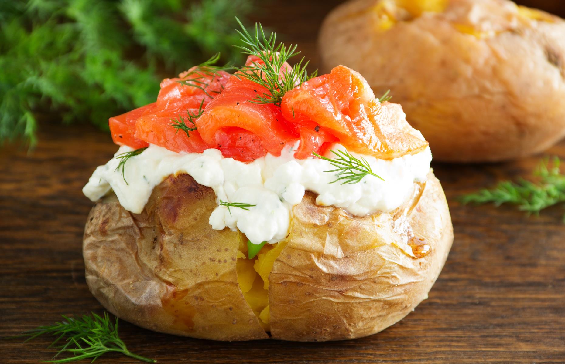 28. Layer on salmon and cream cheese