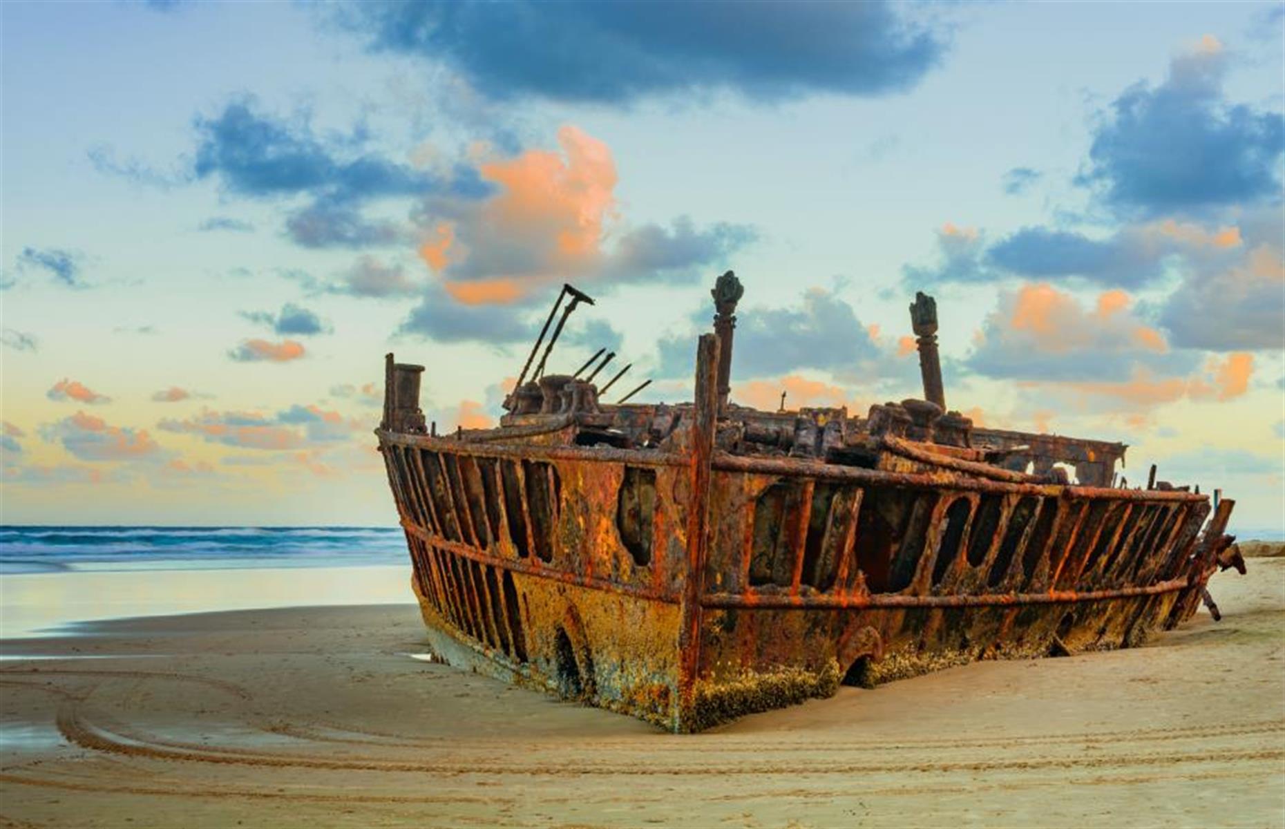 SS Maheno, Australia