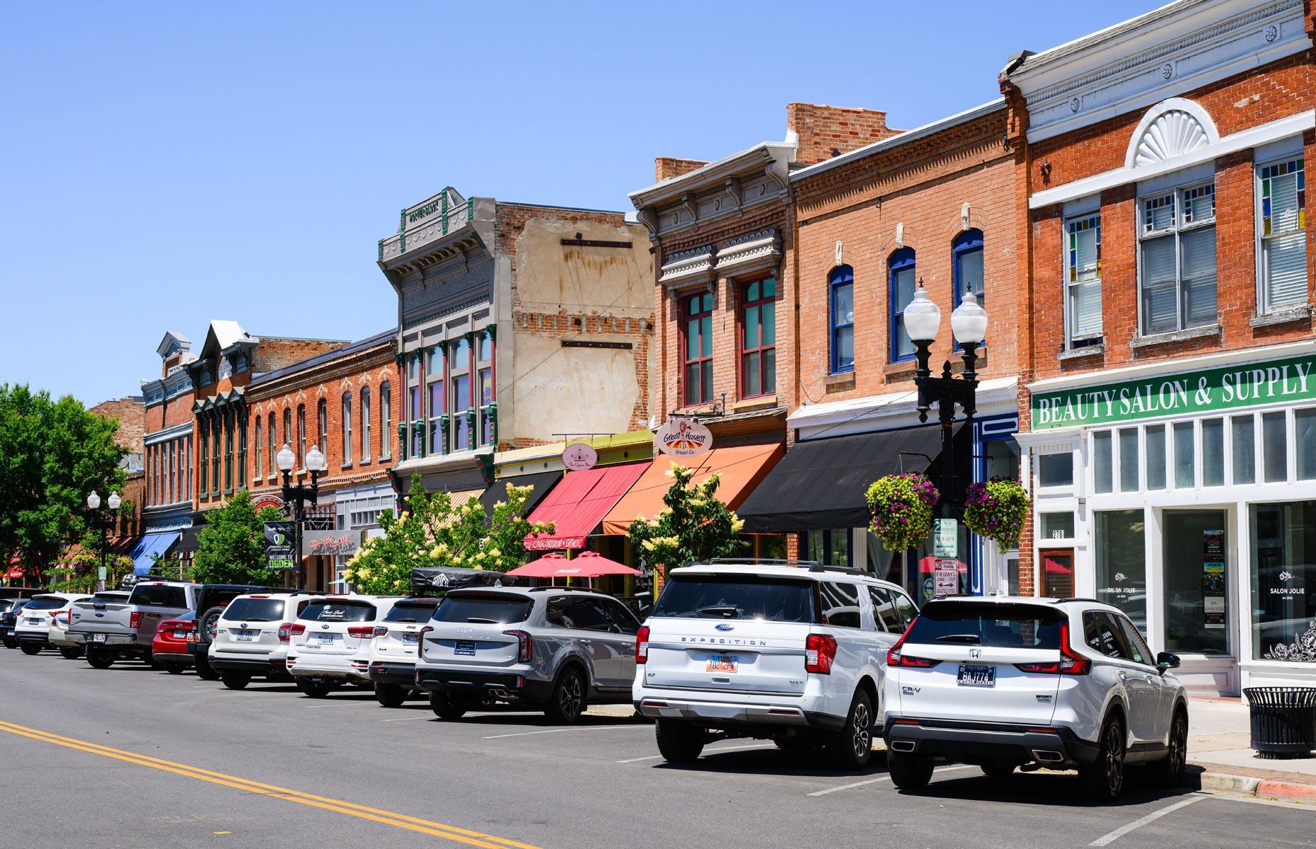 Now: Historic 25th Street, Ogden, Utah