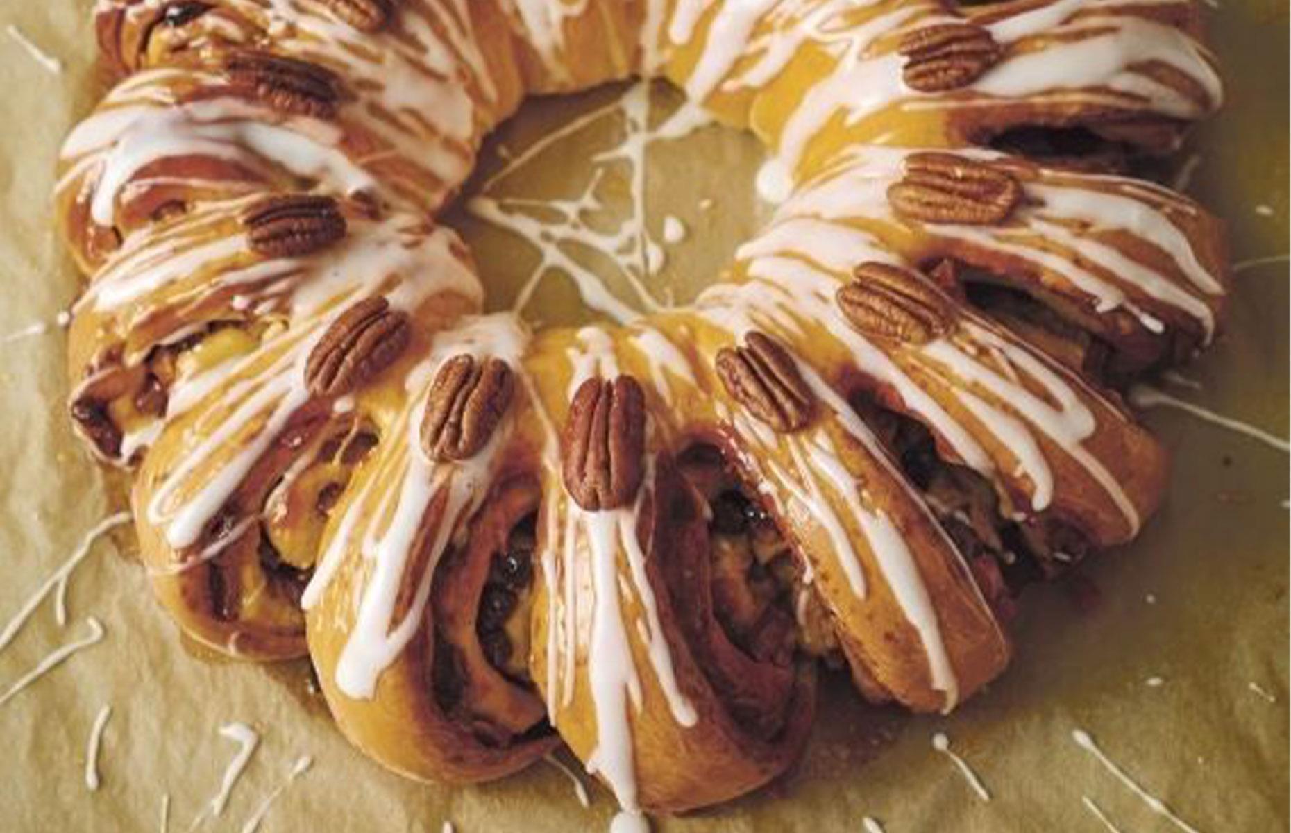 14. Swedish wreath bread