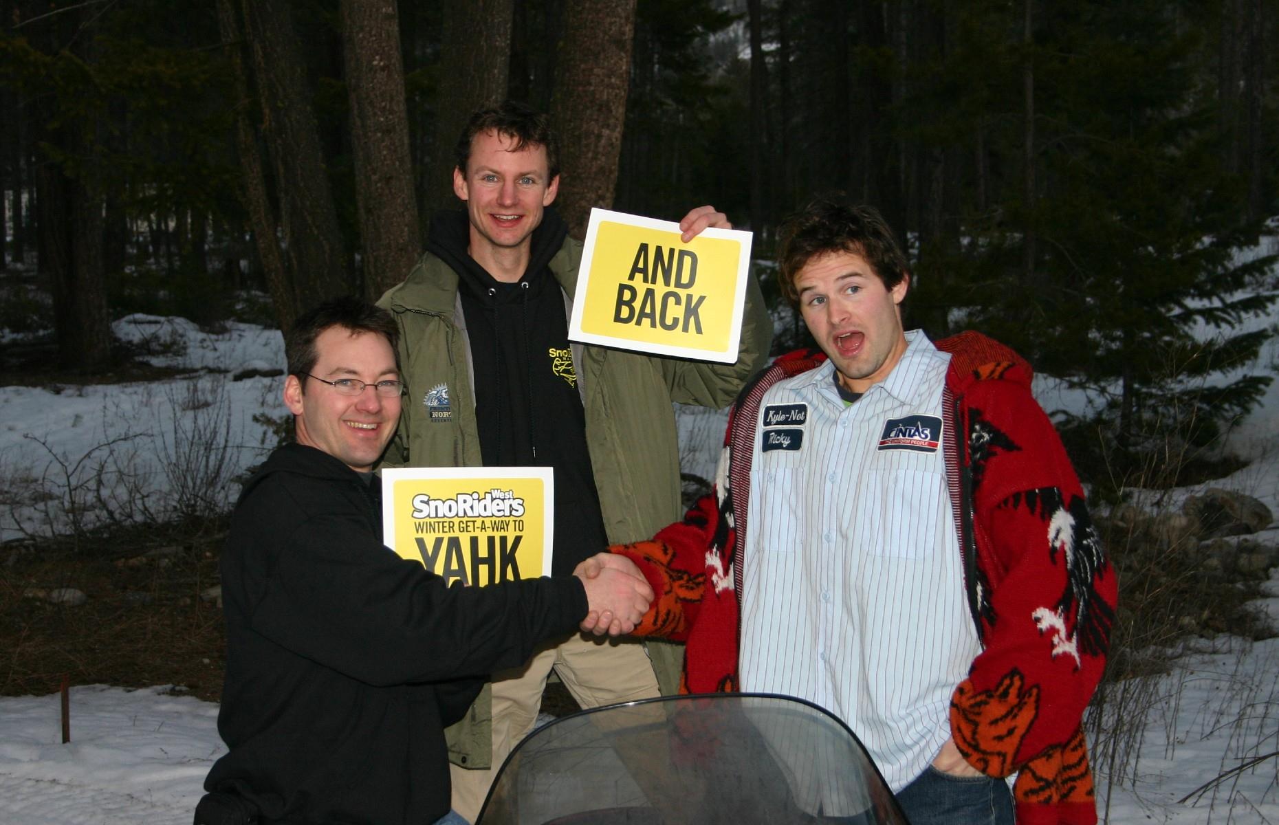 Trade eight: a trip to Yahk, British Columbia