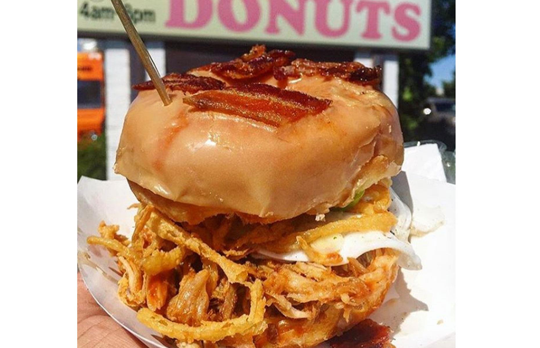 Donut bun