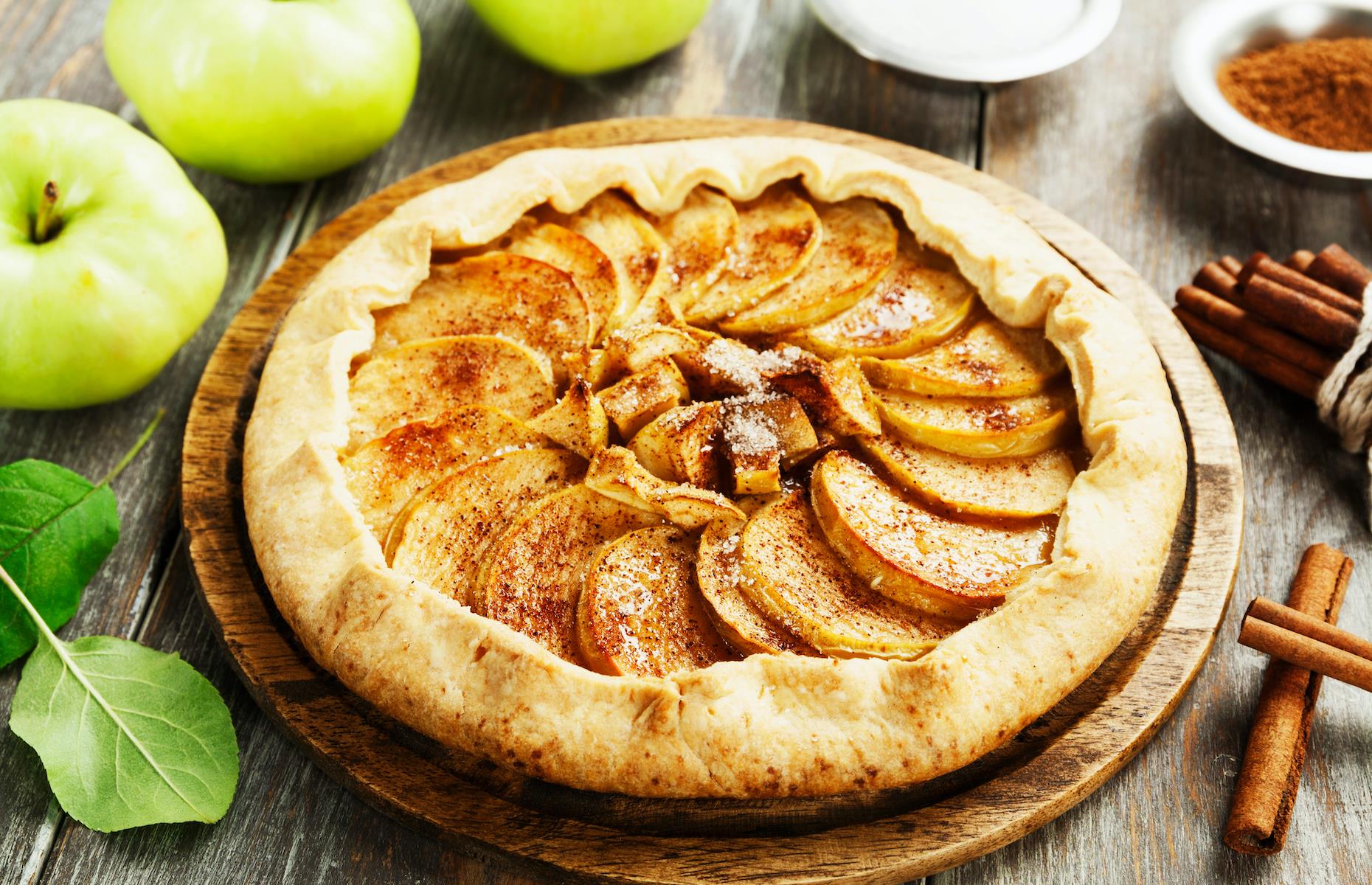 9. Apple galette