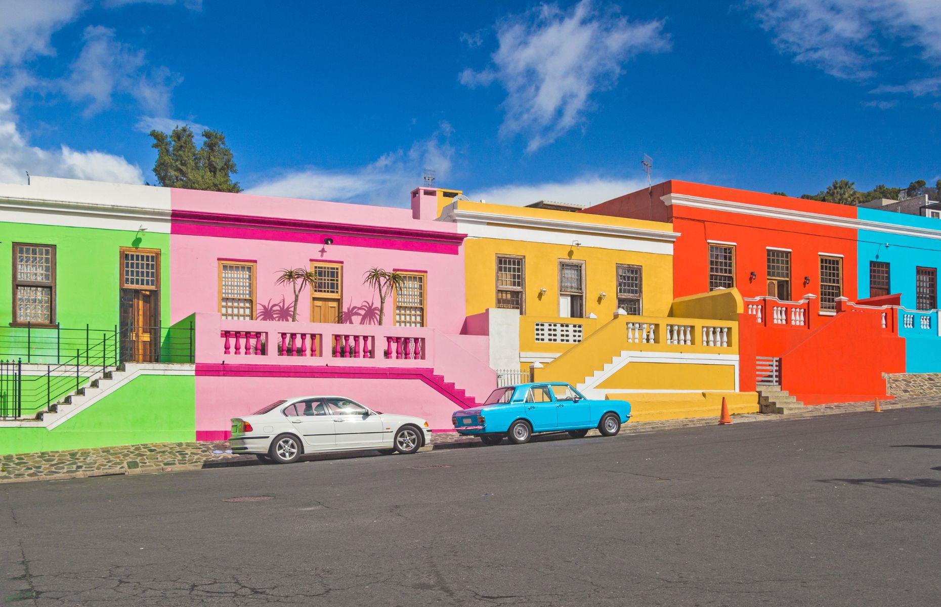 Bo-Kaap painted homes, Cape Town, South Africa