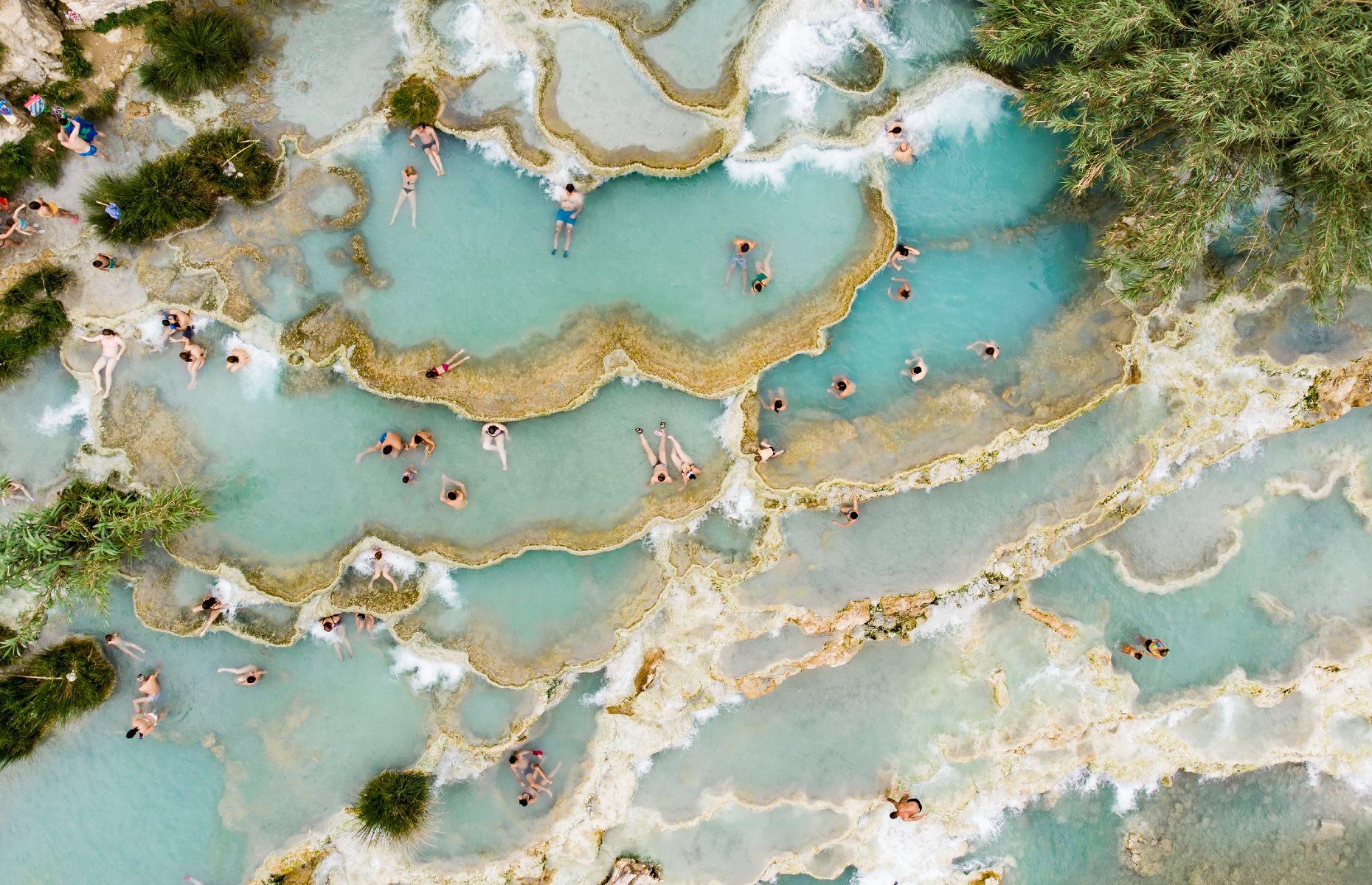 Saturnia Thermal Baths, Tuscany, Italy
