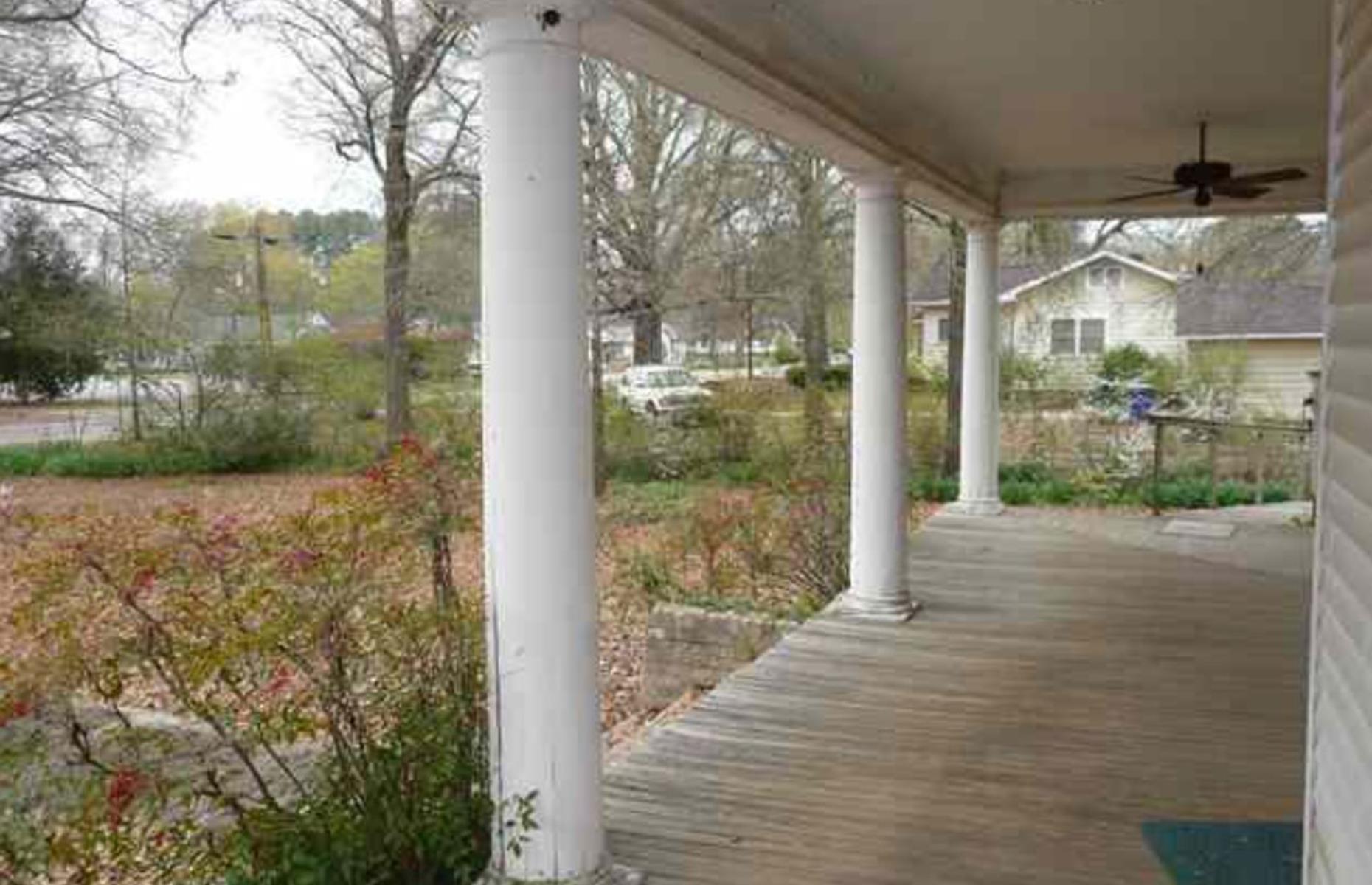 Before: the porch