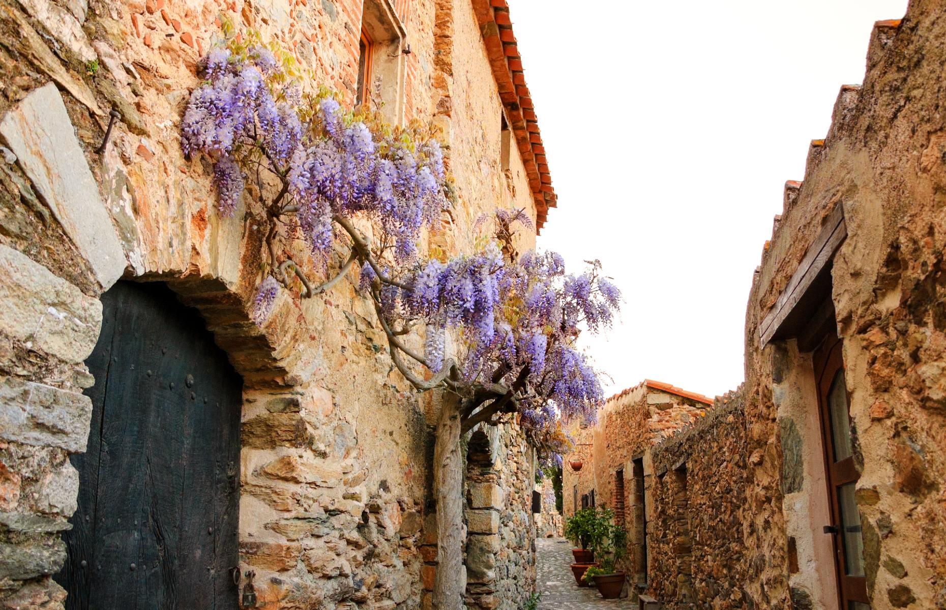 Castelnou, Pyrénées-Orientales,France
