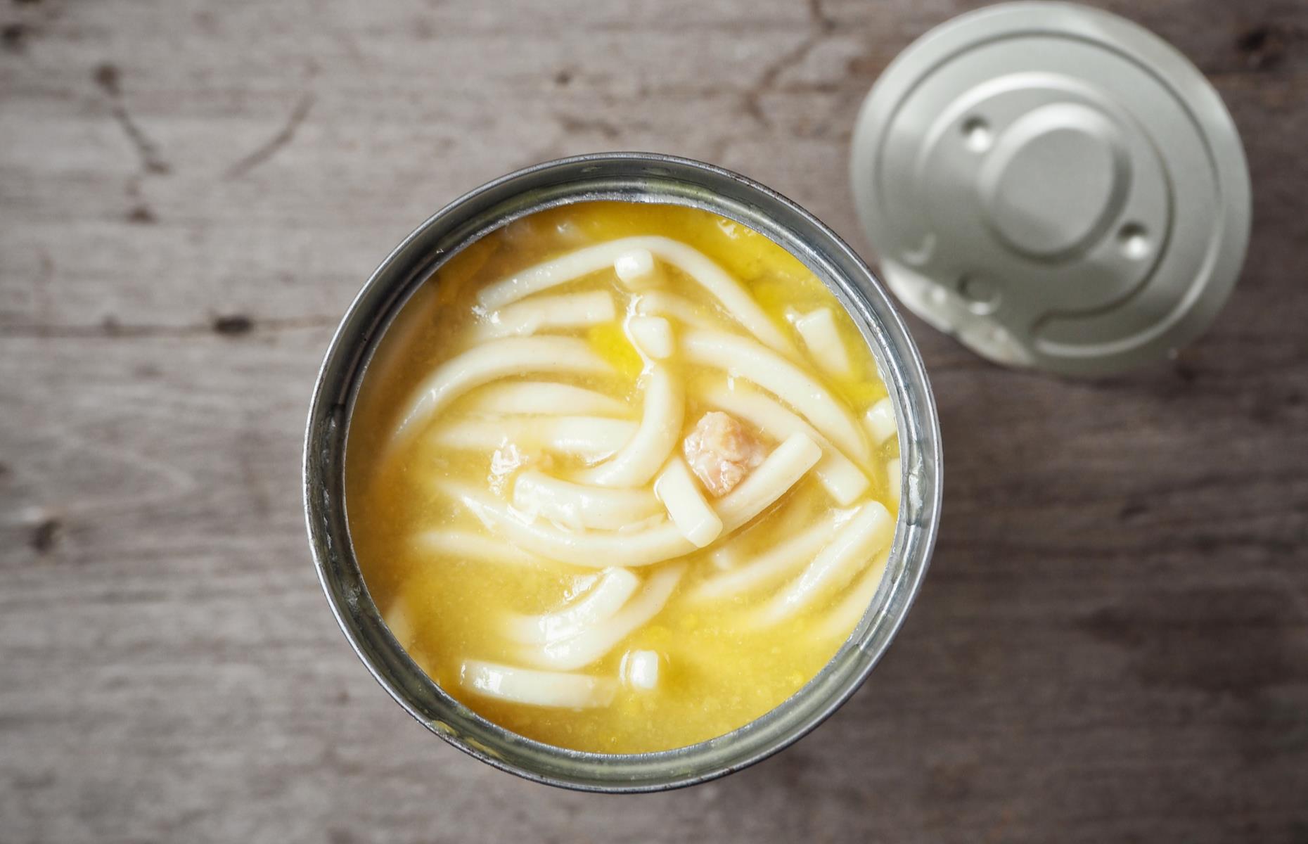 23. Bake casserole from a can