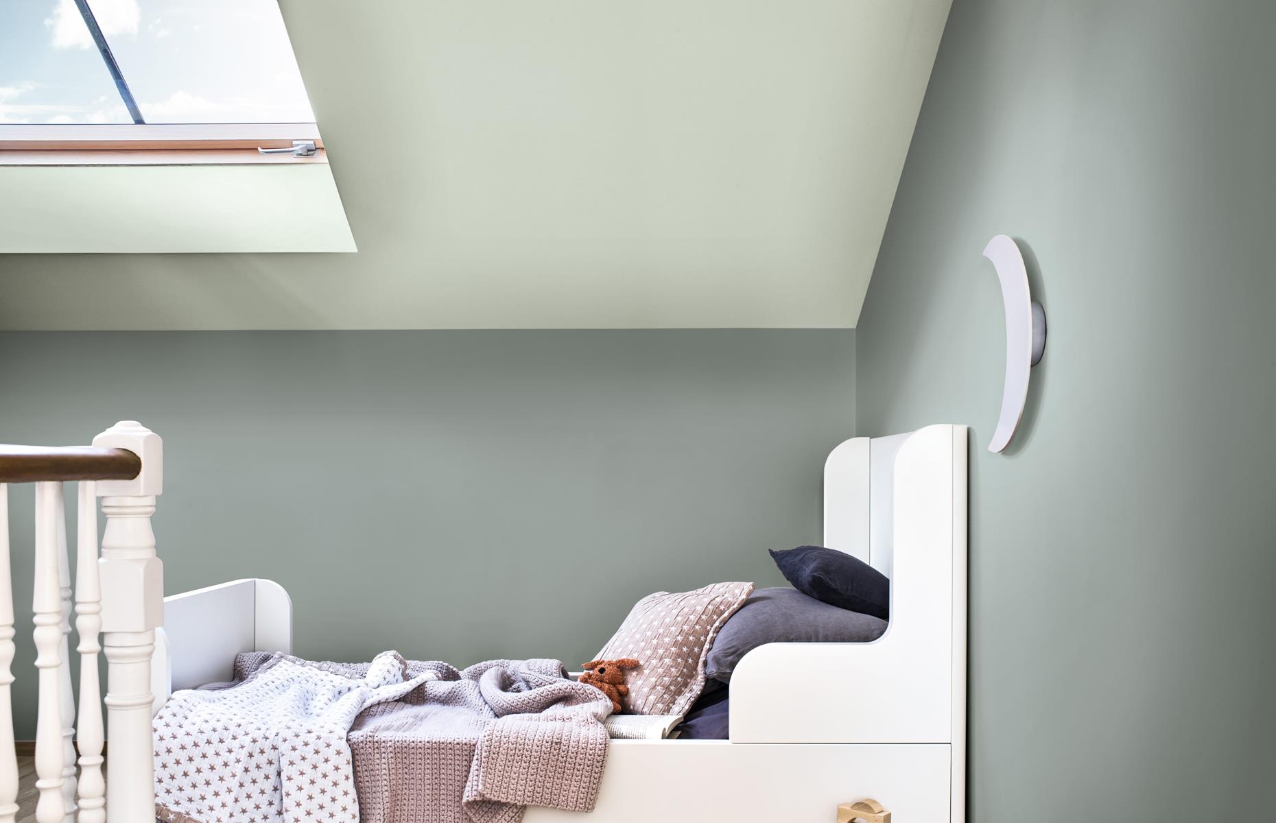 Make a children's attic room inviting