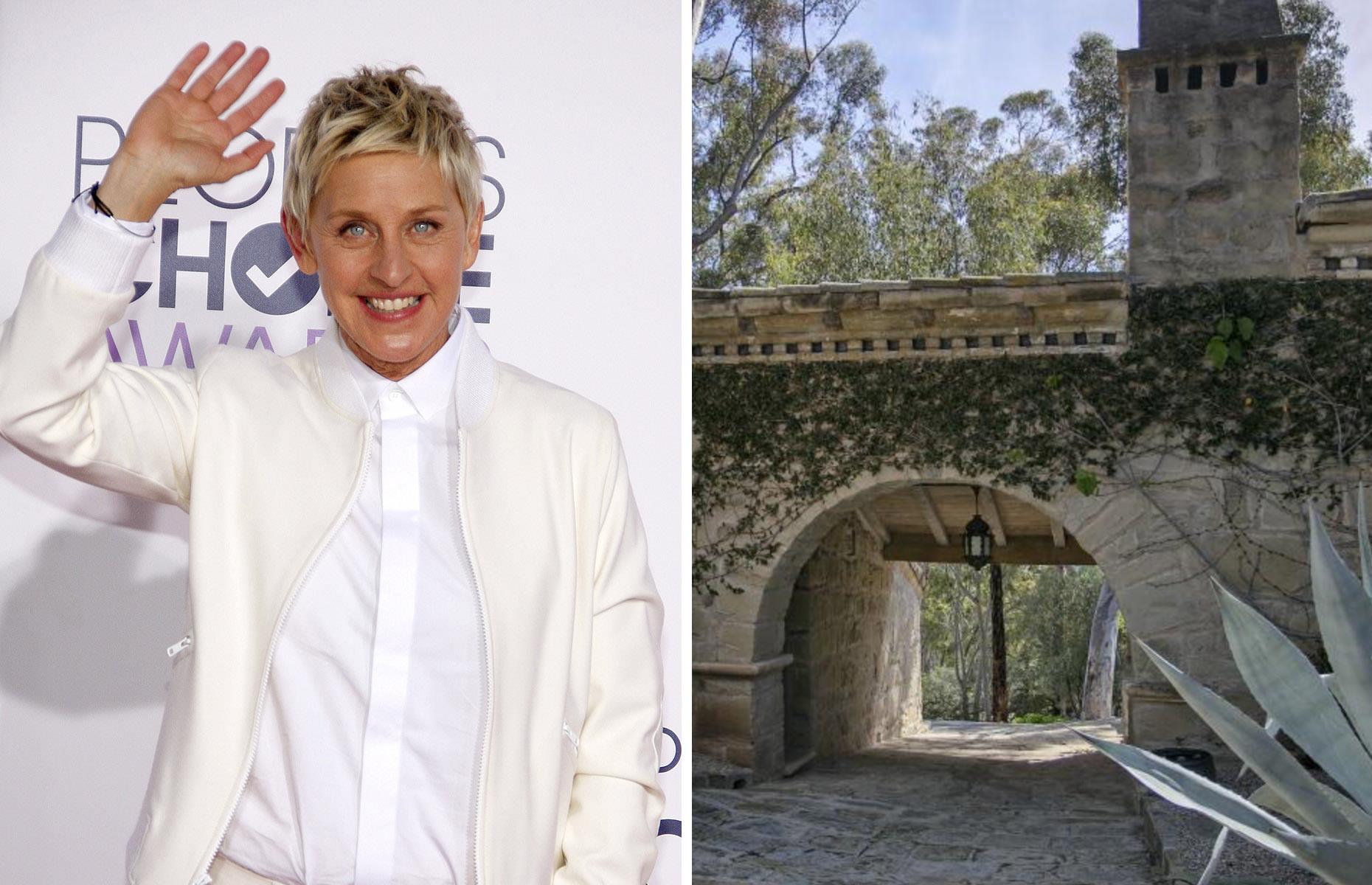La finca de Ellen DeGeneres en Santa Bárbara: $34 millones (unos 31,6 millones de euros)