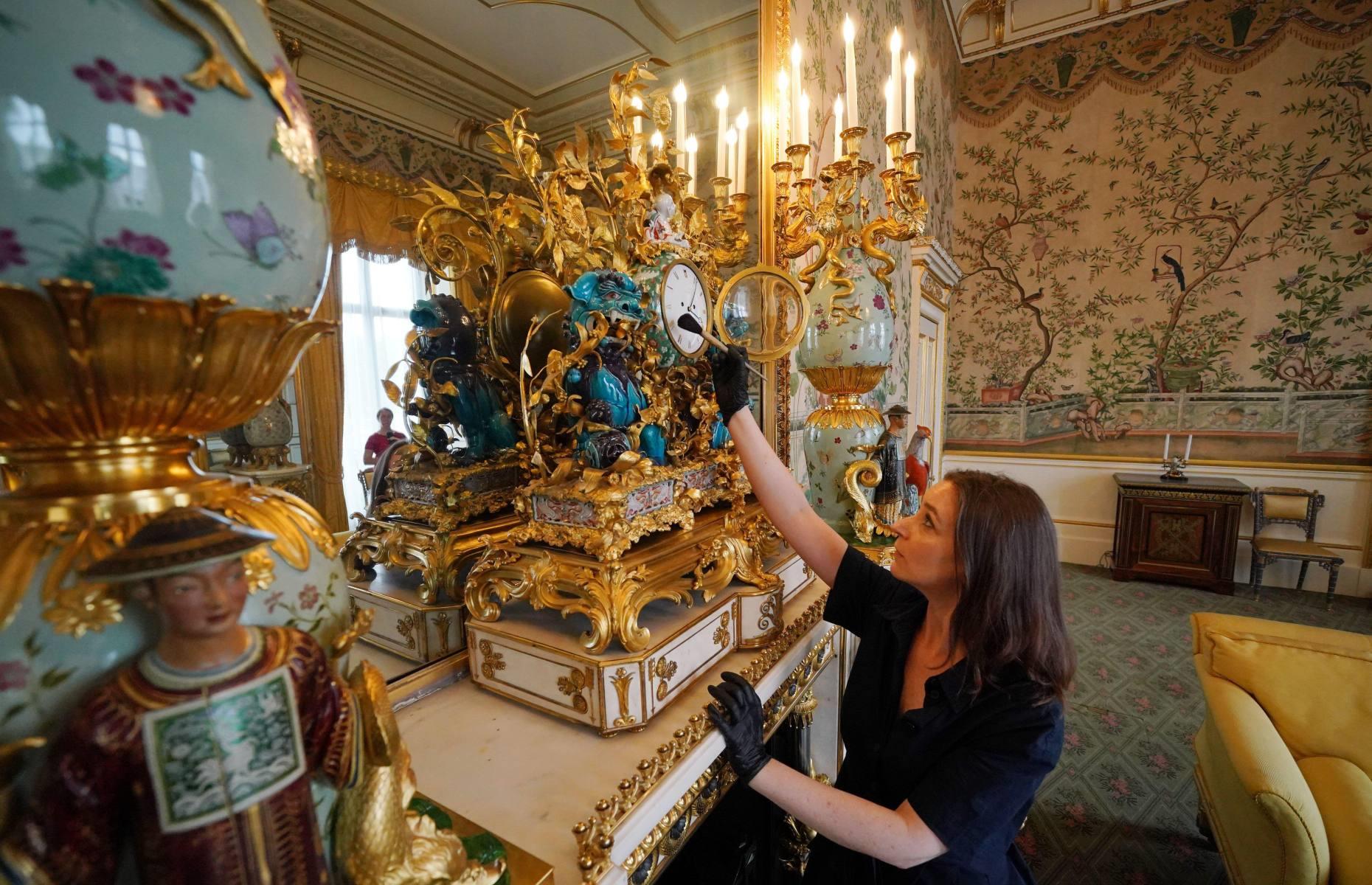 Protegiendo los tesoros del palacio