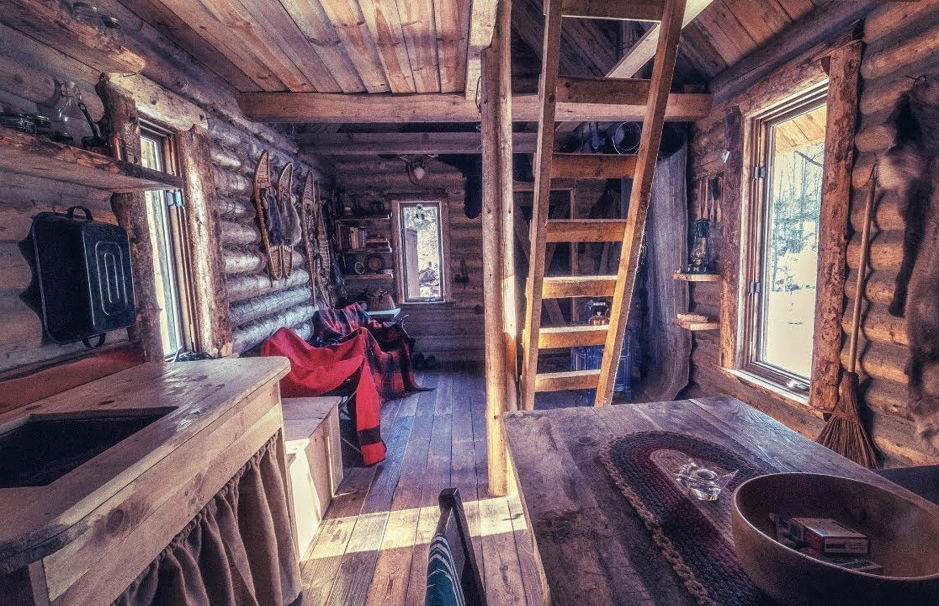 These Determined Folks Built Their Own Log Cabins In The Woods