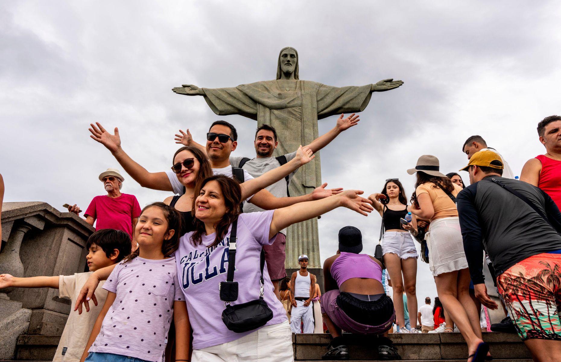 Now: Christ the Redeemer, Rio de Janeiro, Brazil