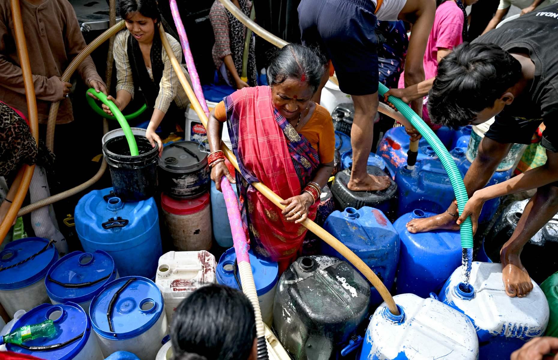 Record-shattering heatwave in Delhi, India