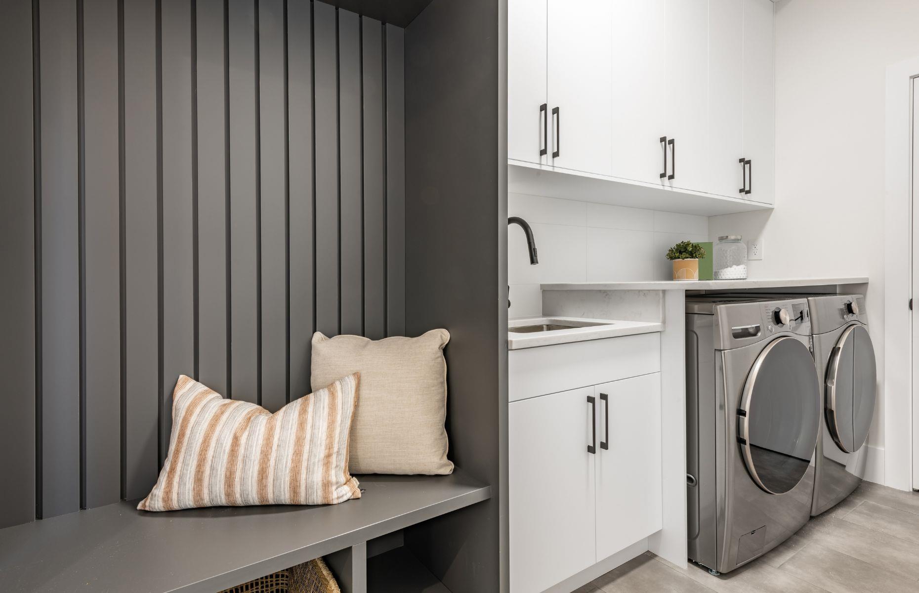 Add a laundry nook