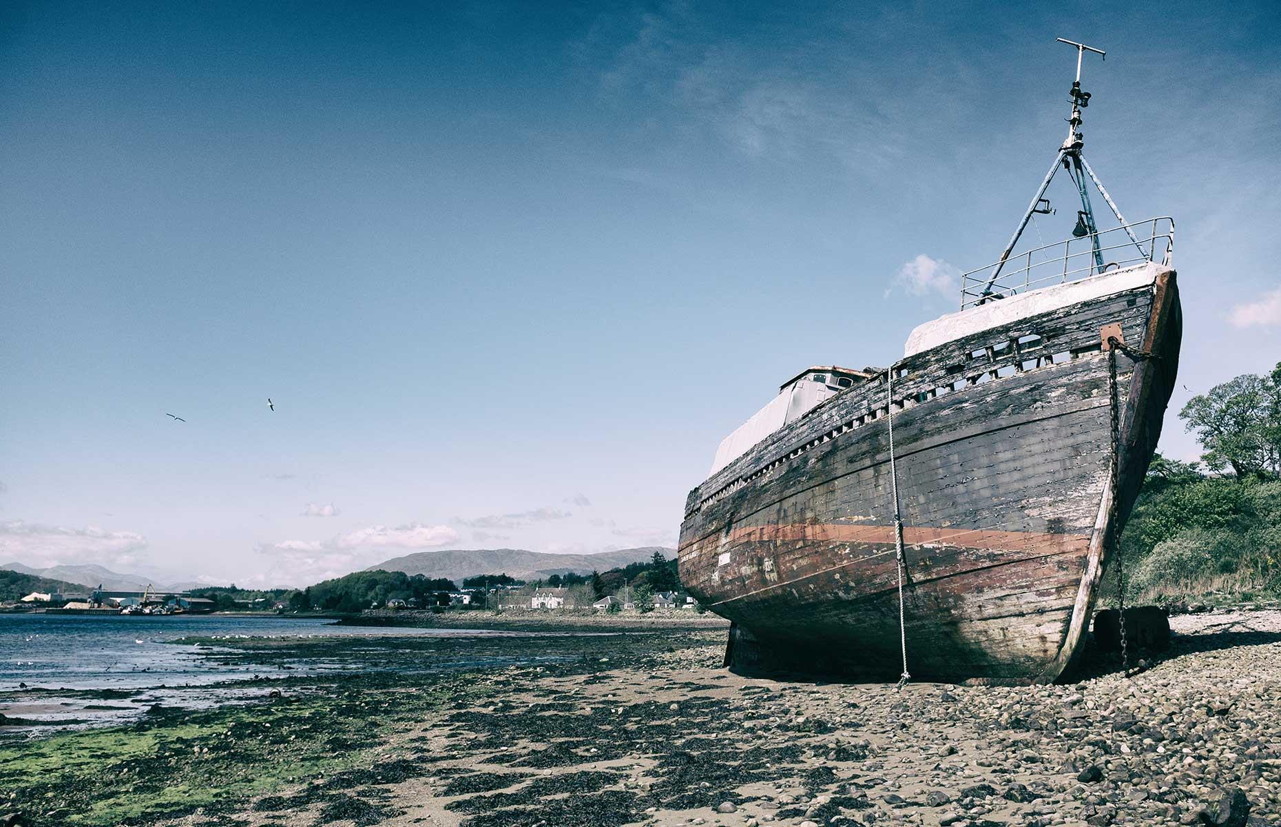 Corpach Wreck, Fort William, United Kingdom
