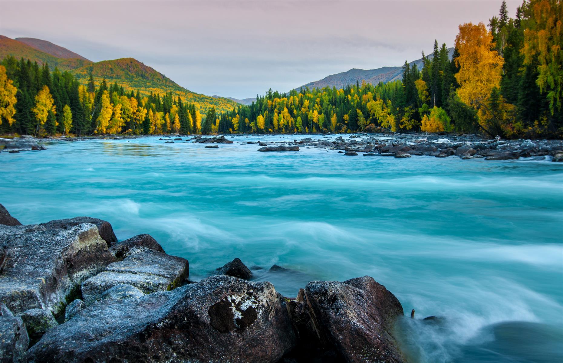 Kanas Lake, Xinjiang, China