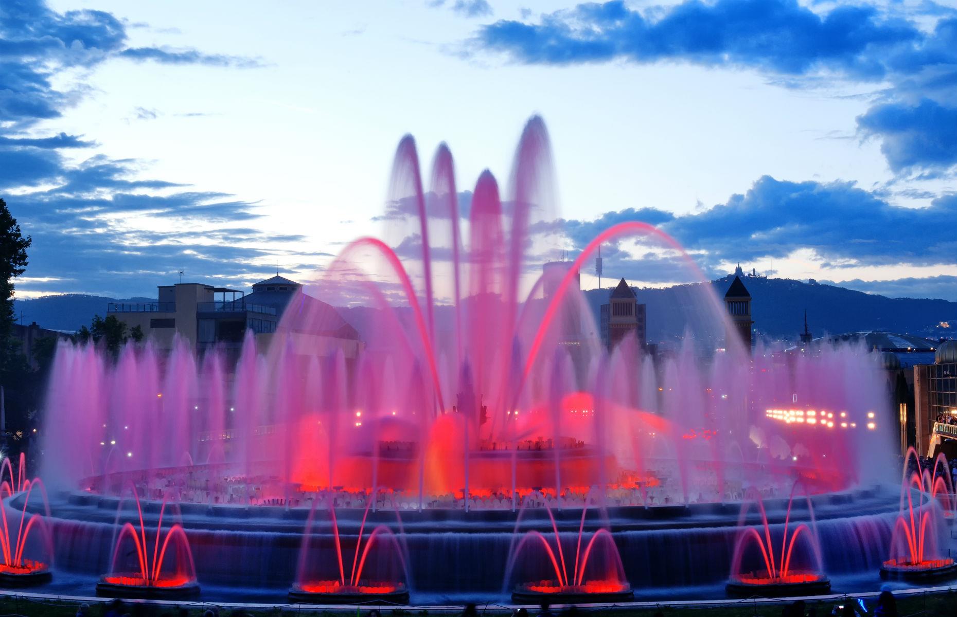 Magic Fountain of Montjuïc, Barcelona, Spain
