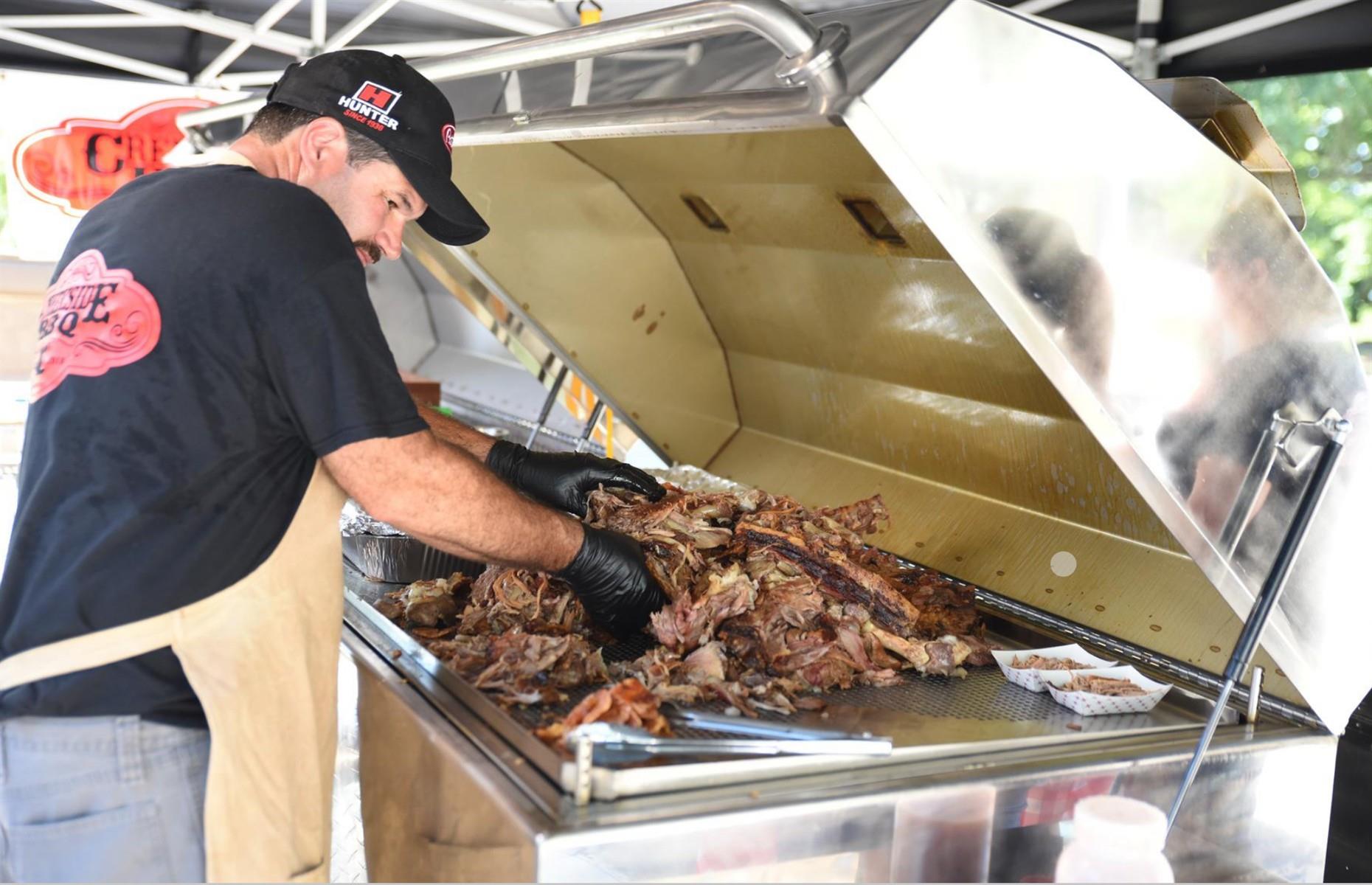 North Carolina: try Carolina-style pork barbecue