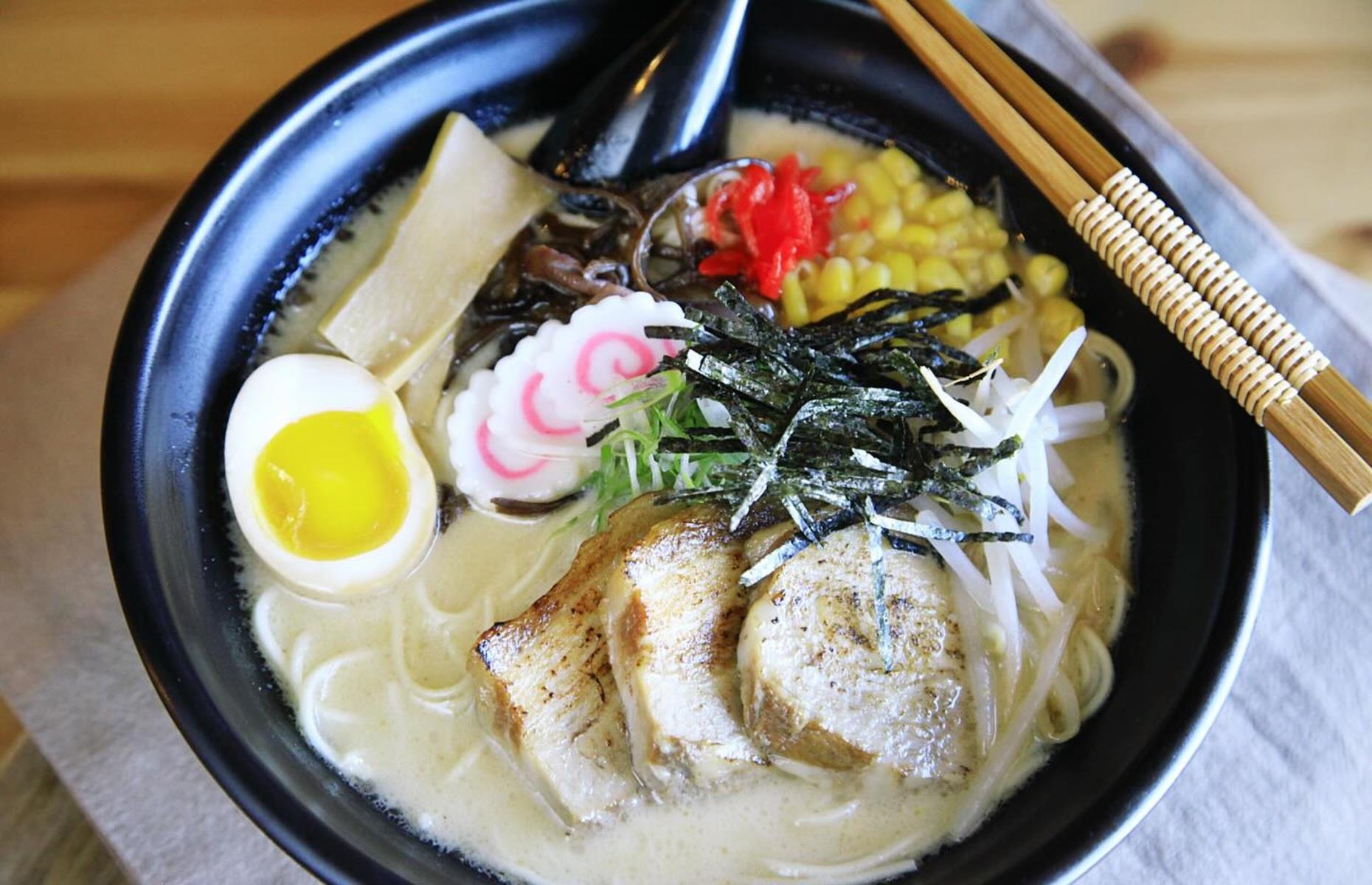 Florida: chashu ramen, Tokyo Ramen & Poke, Neptune Beach