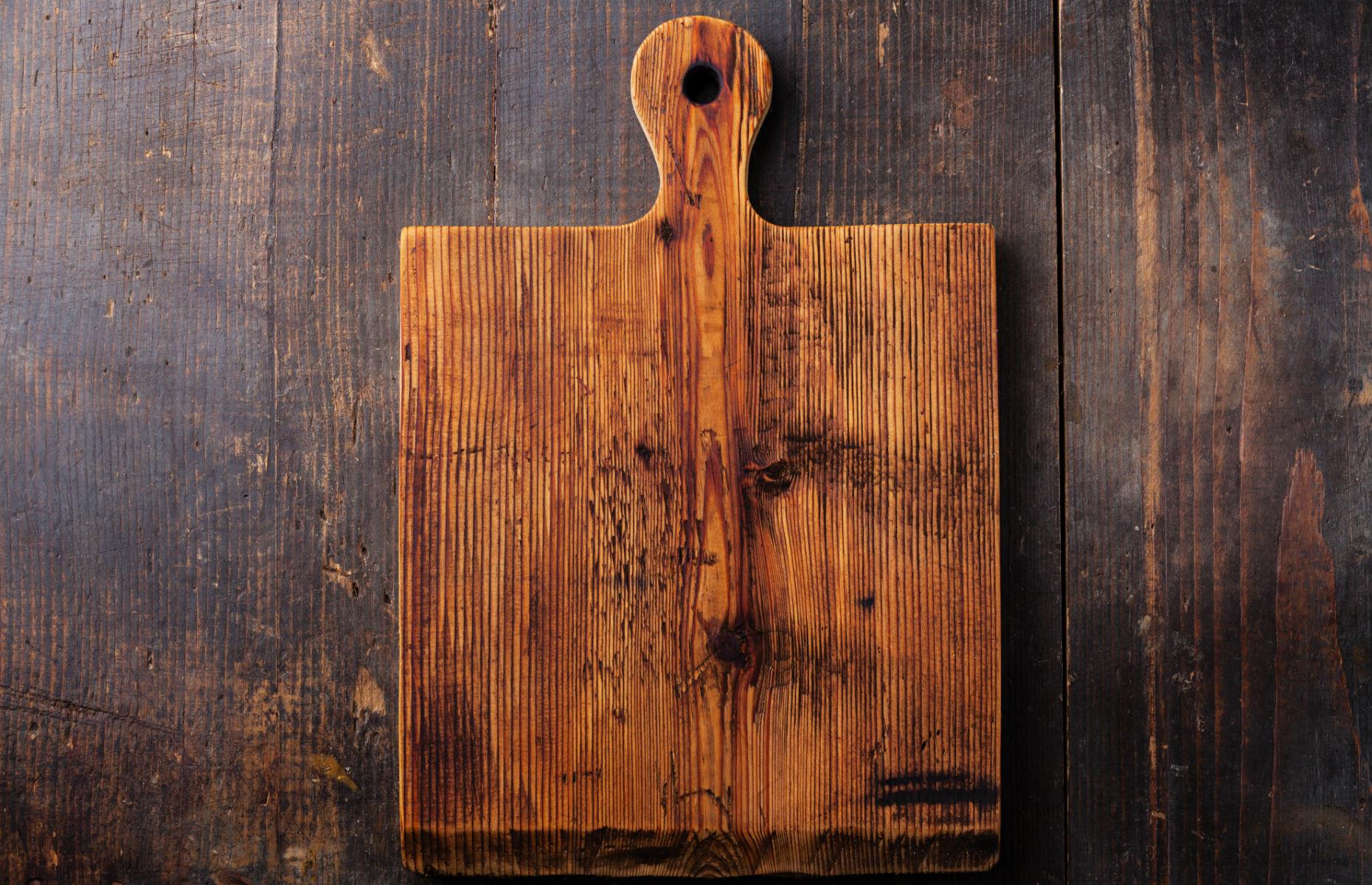 Wooden chopping board