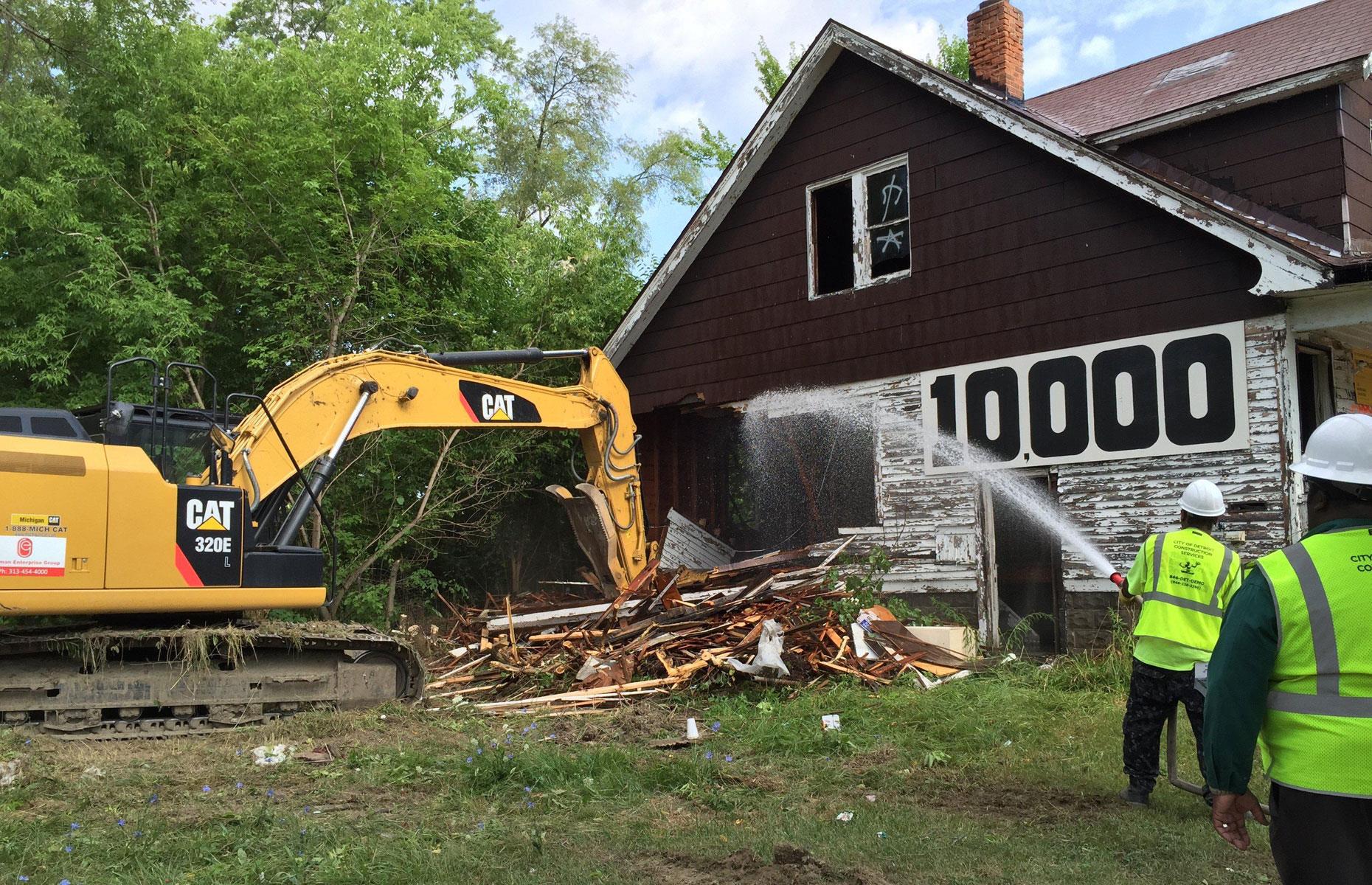 Blight removal